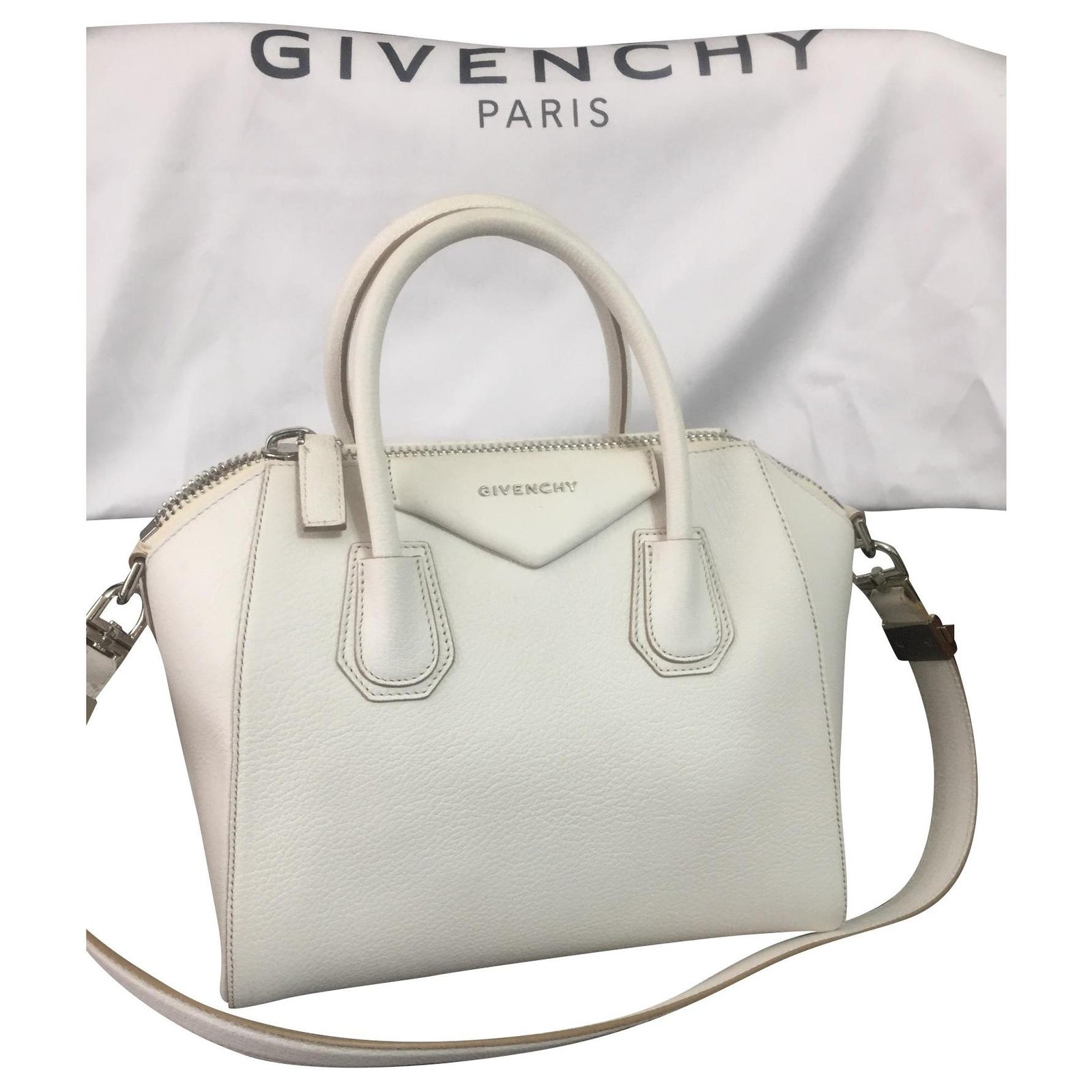 givenchy white purse