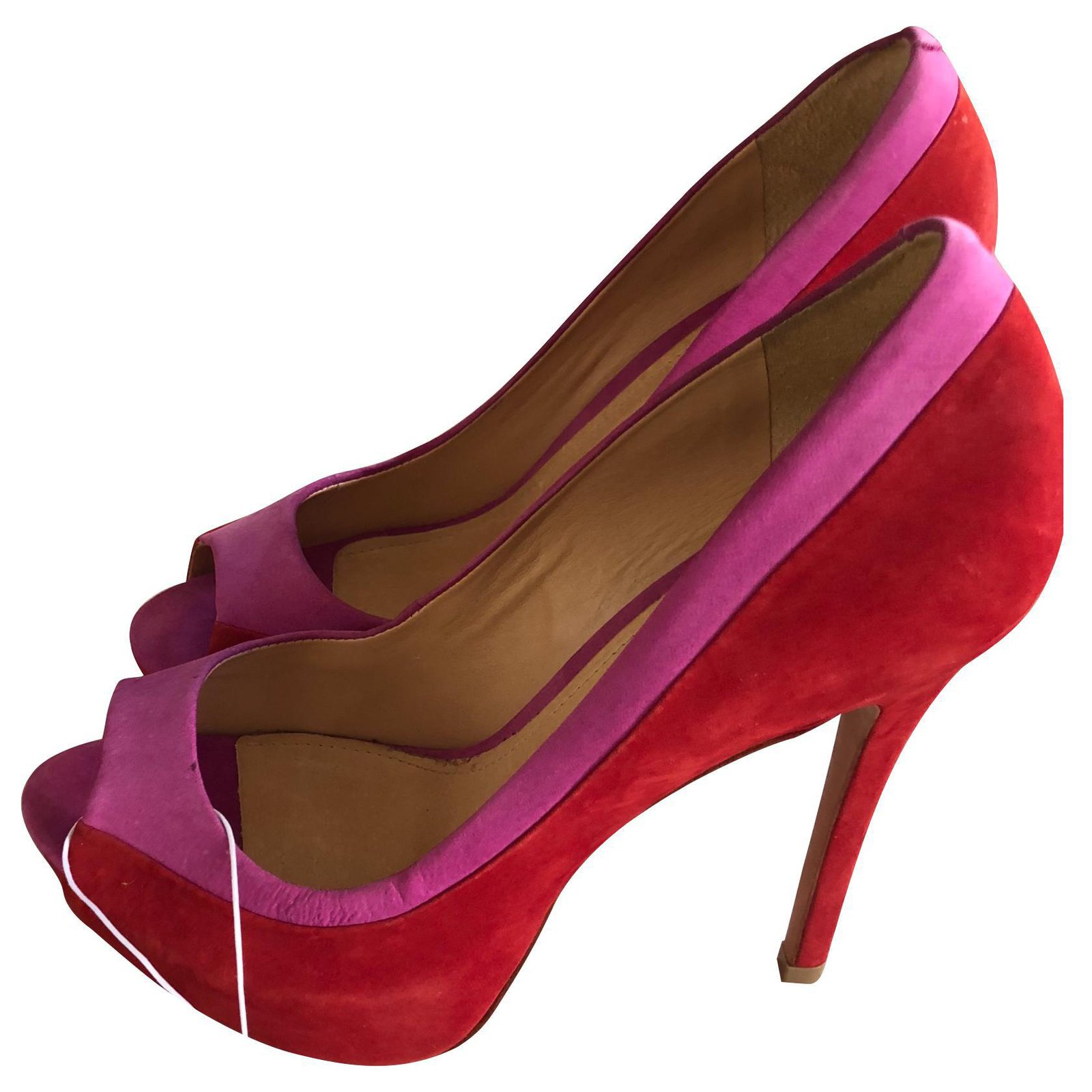 schutz red heels