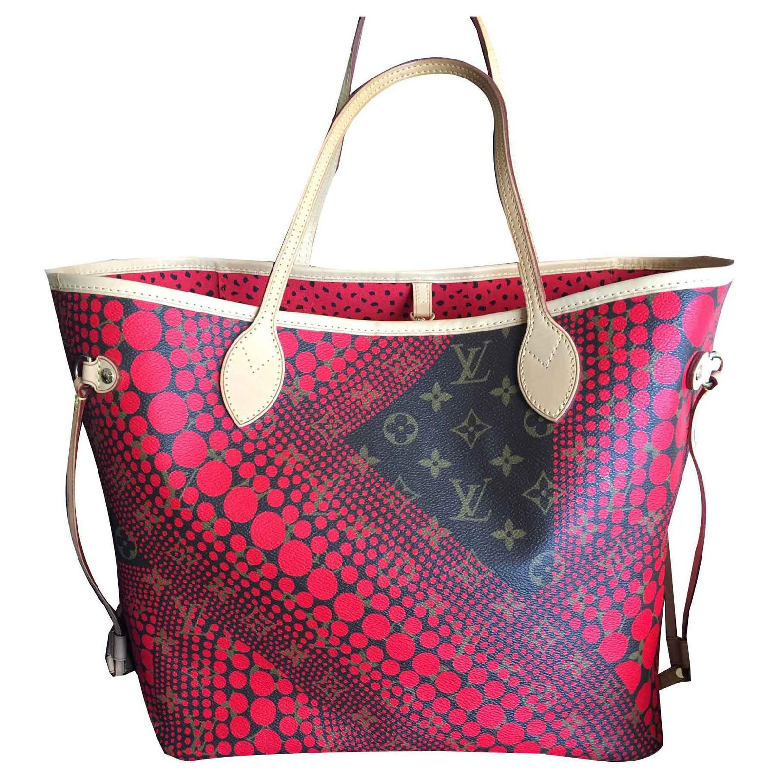 Yayoi - Louis Vuitton red dots \// louis vuitton handbags
