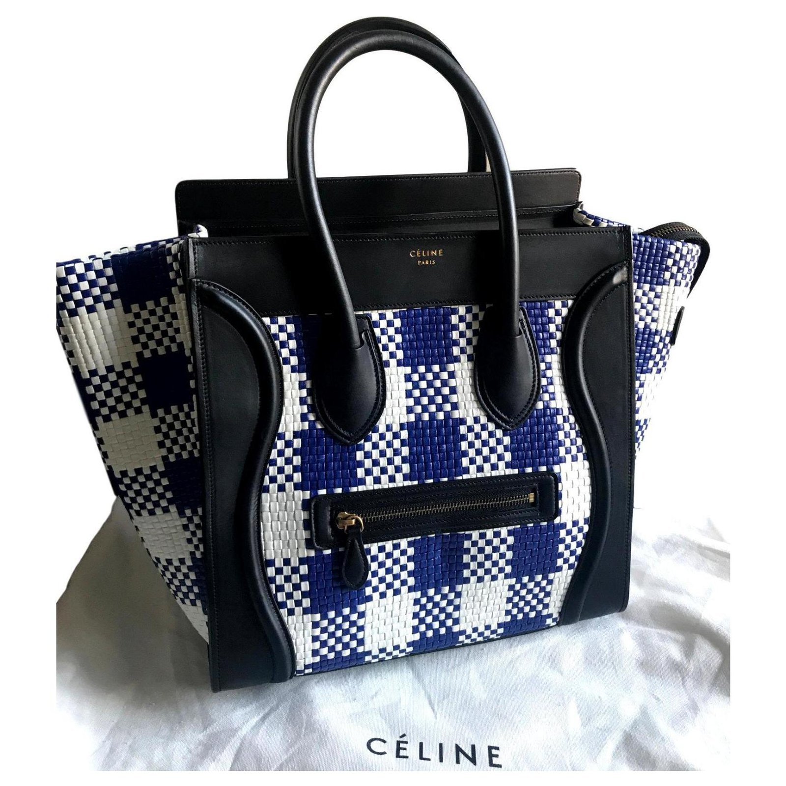 Celine Celine Mini Gepack Tasche Handtaschen Leder Mehrfarben Ref Joli Closet