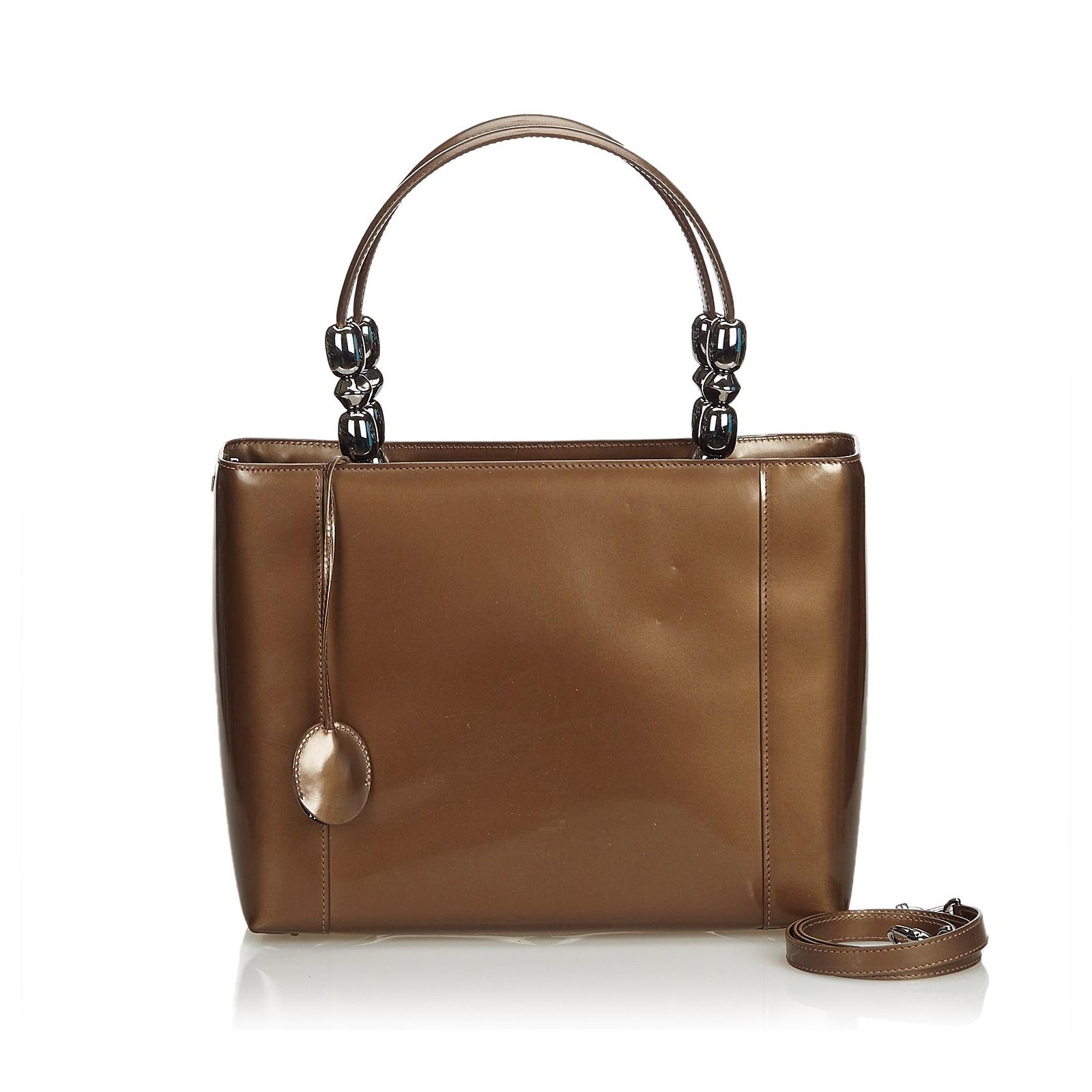 Cartable En Cuir Borea Marron - Neuf Avec étiquettes, Marque Brun, Style Classique Et élégant