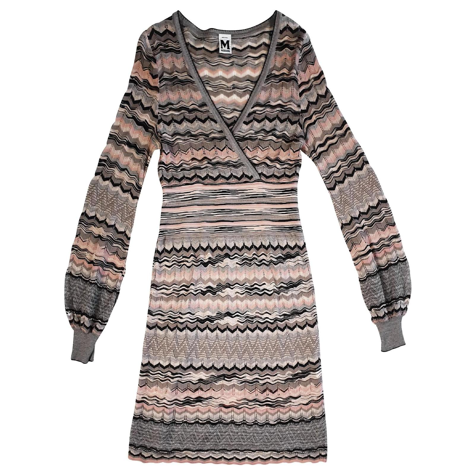 M Missoni Robes Laine Multicolore ref.124526 Joli Closet