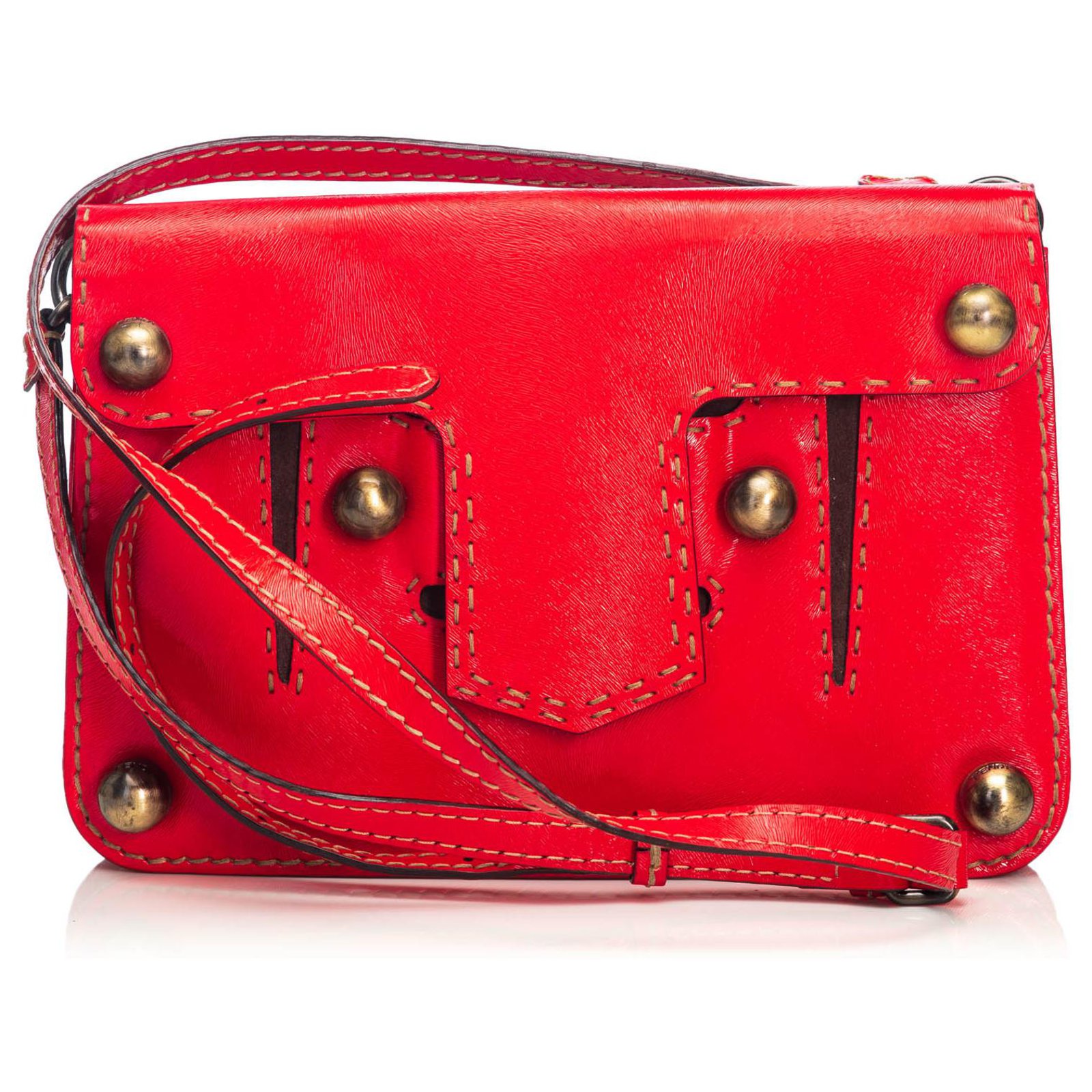 Fendi hot sale red crossbody