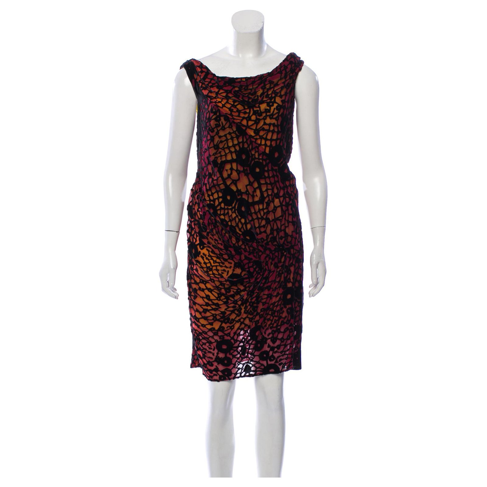 dvf velvet dress