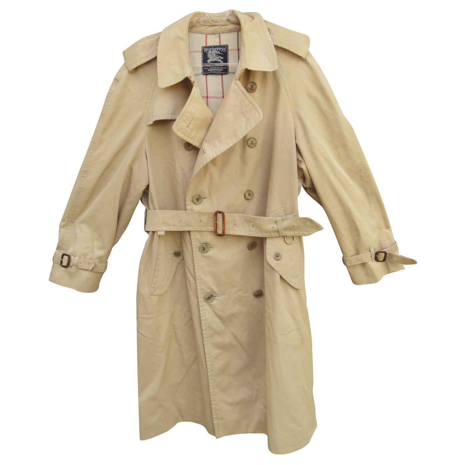 vintage burberry trench coat sizing