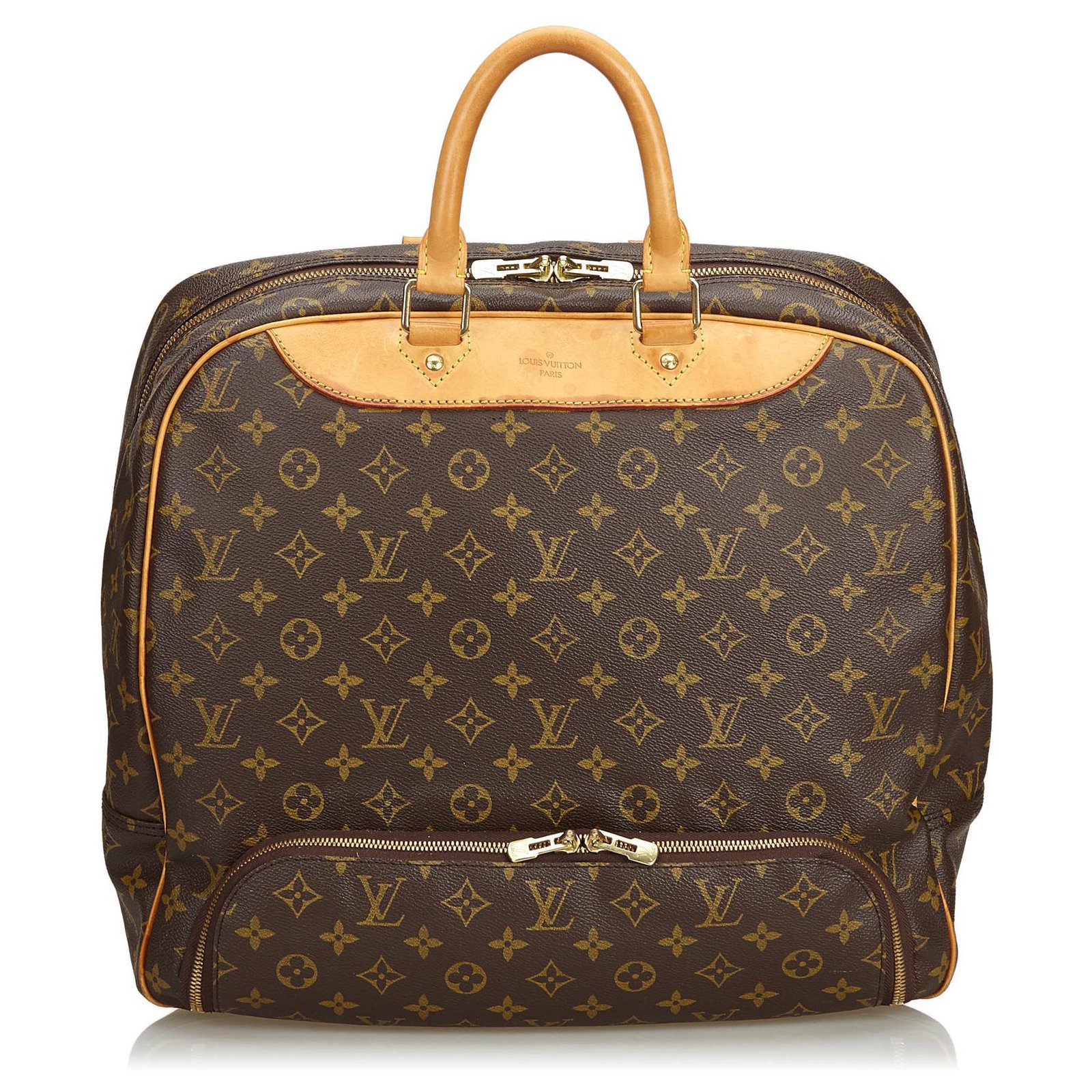 Louis Vuitton Classic Monogram Canvas Evasion Travel Bag .