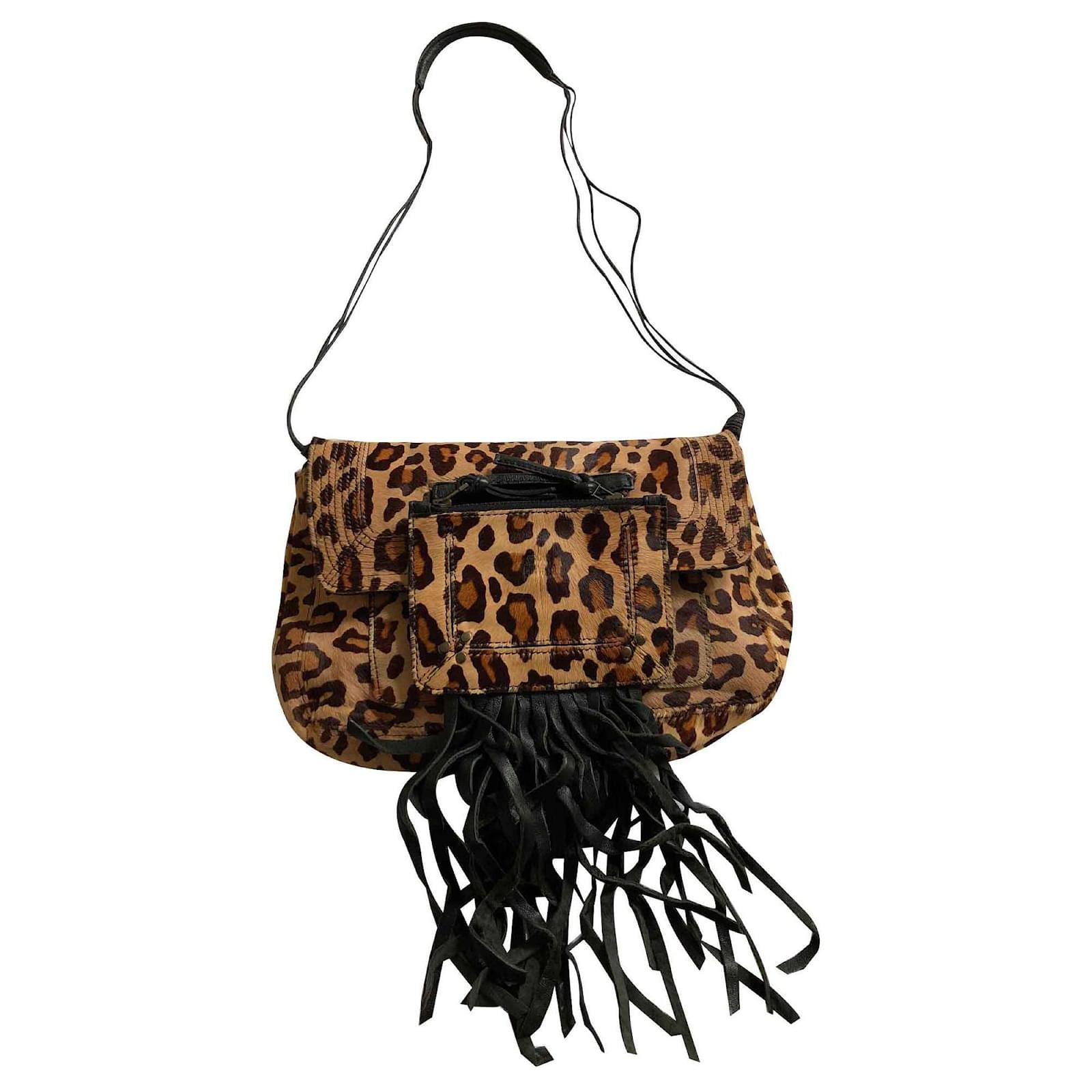 Jerome Dreyfuss LUCIANO Stampa leopardo Vitello simile a un - Main Image