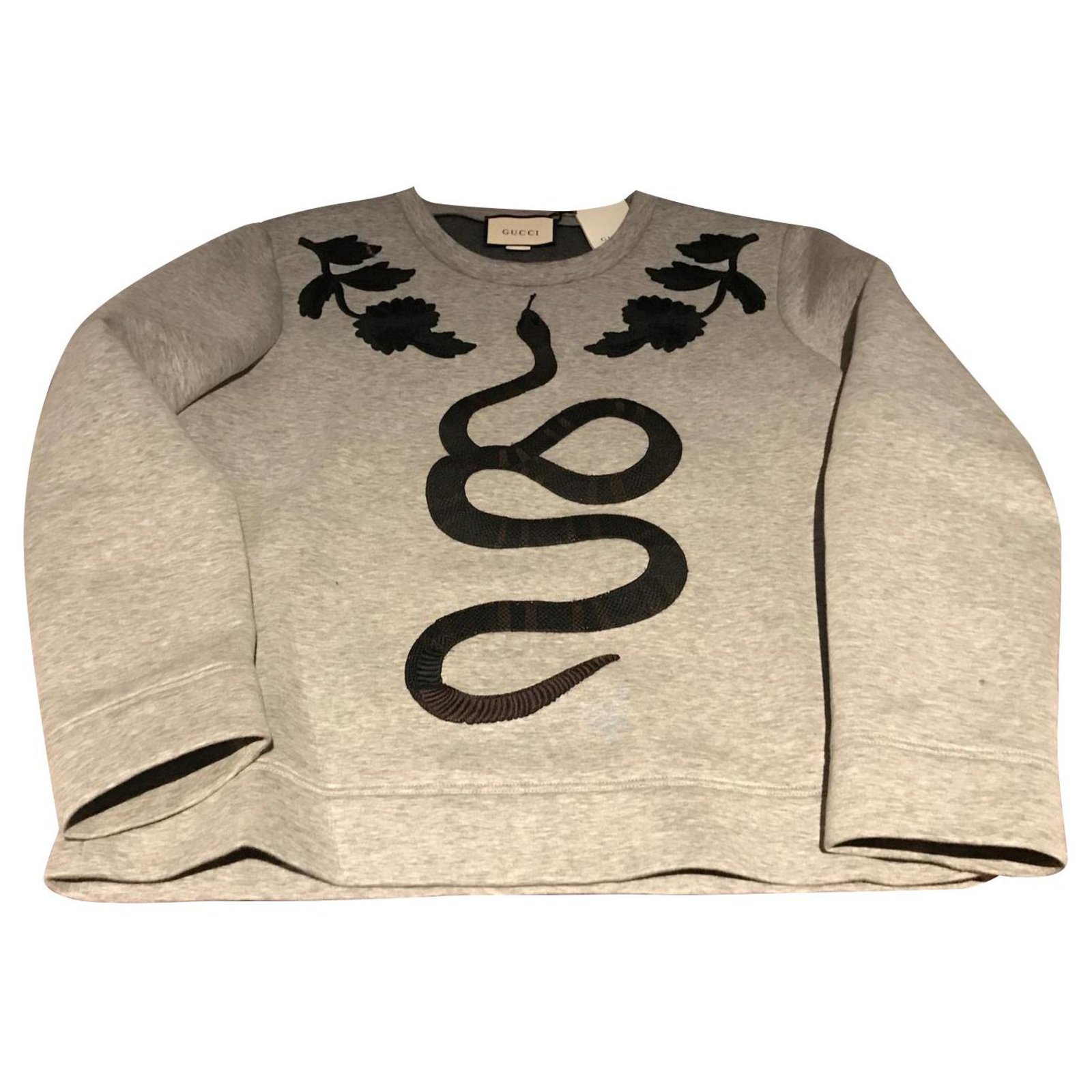 gucci snake pullover