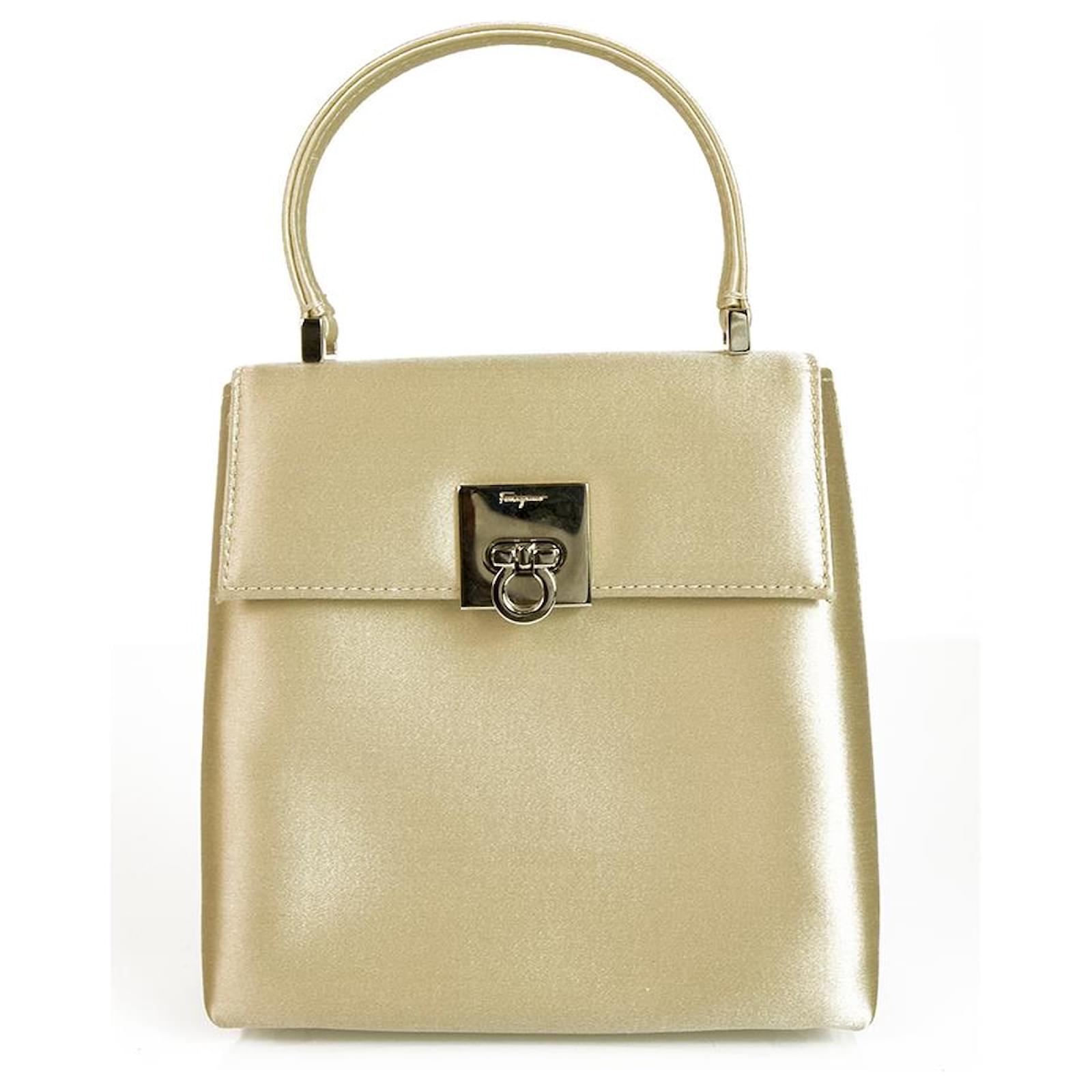 cream top handle bolsa