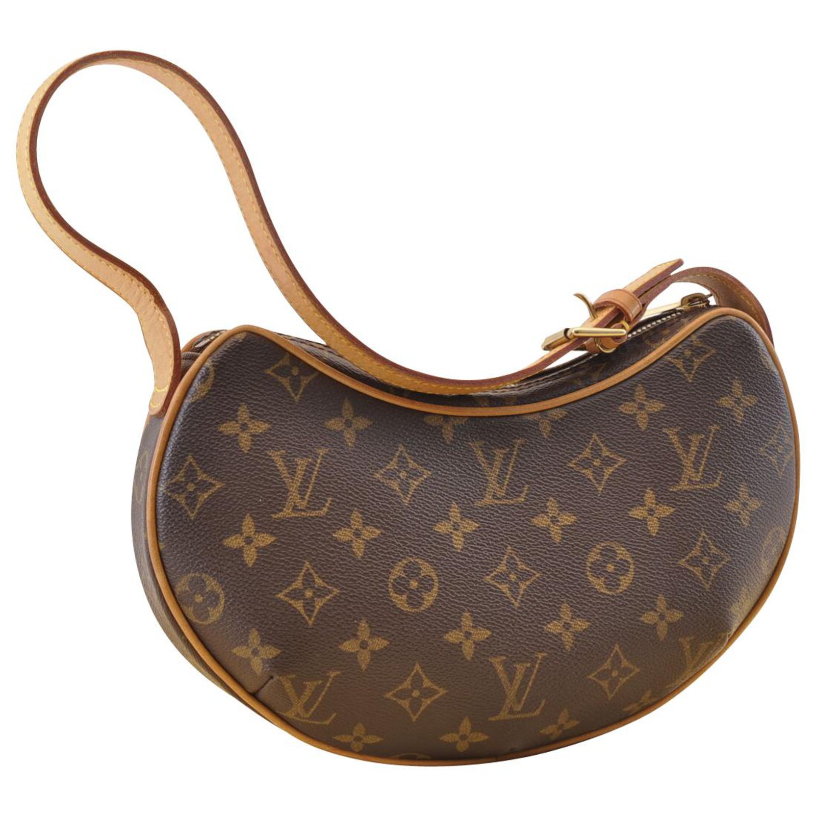 Louis Vuitton Croissant Brown Cloth ref.126787 - Joli Closet