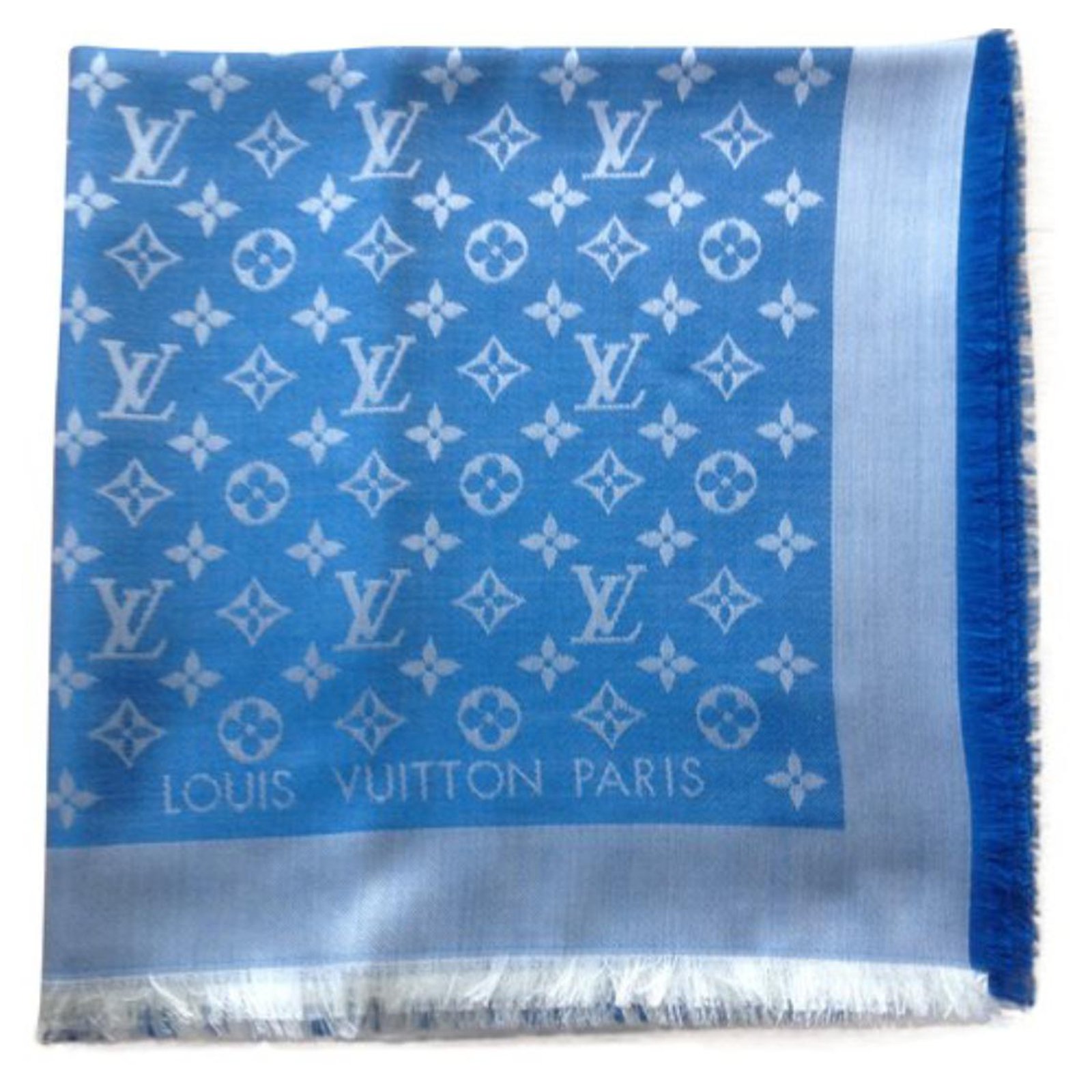 Louis Vuitton, polychrom gemustertes quadratisches Tuch …