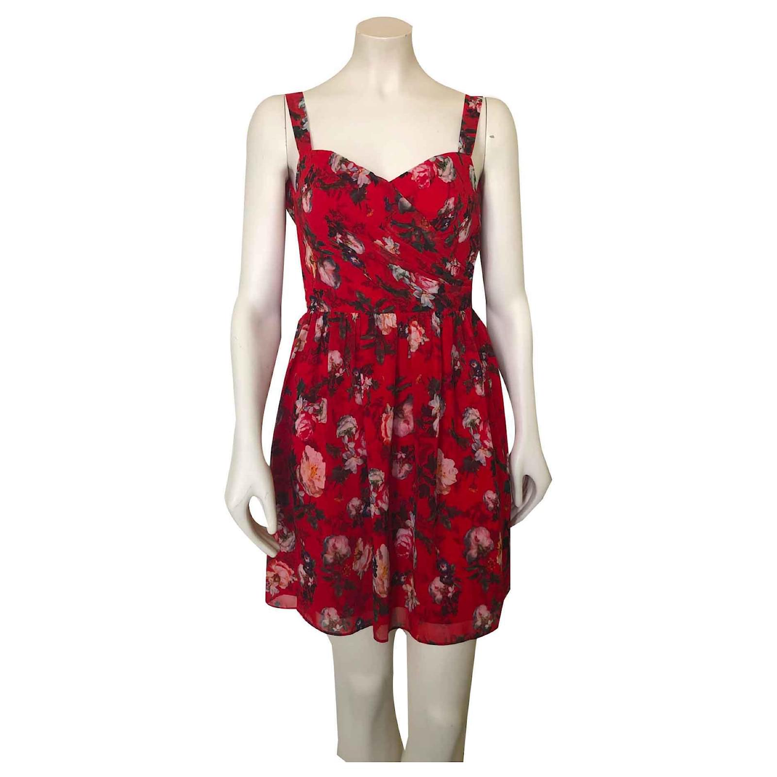 The Kooples Abiti Rosso Viscosa ref.126988 - Joli Closet