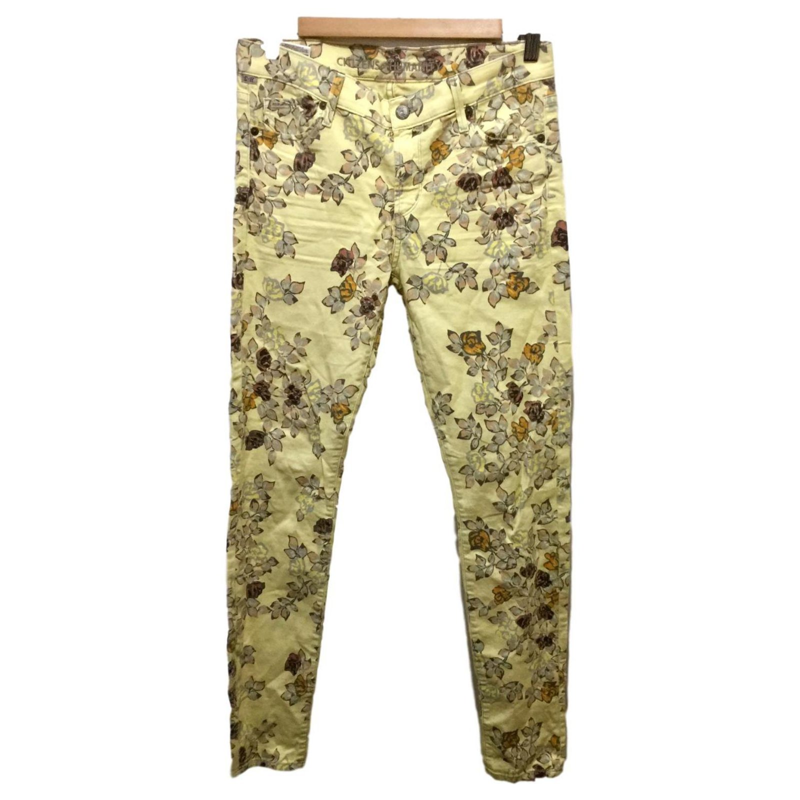 citizens of humanity floral jeans