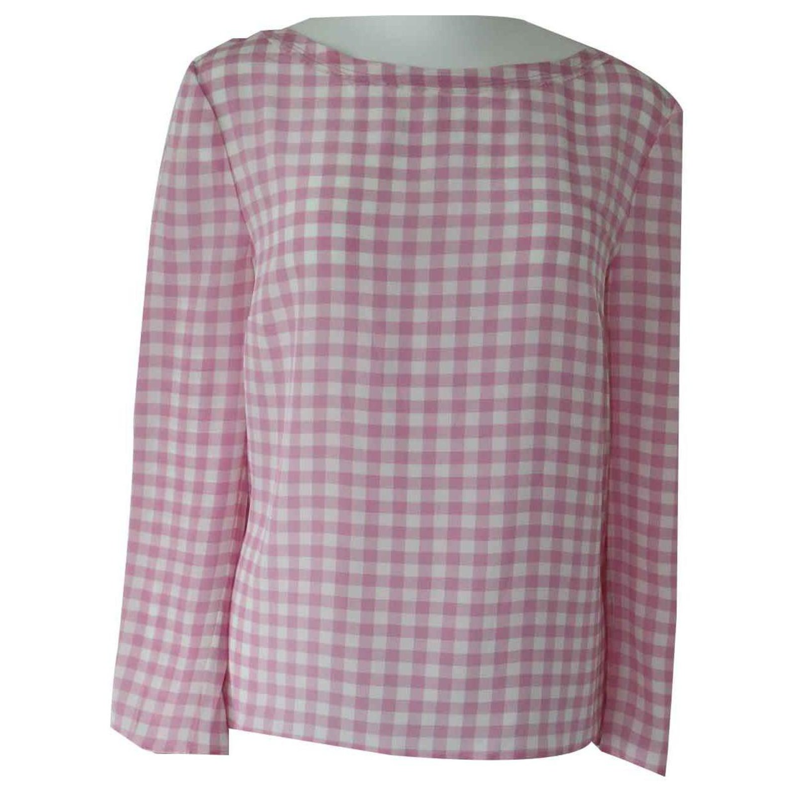 prada silk top
