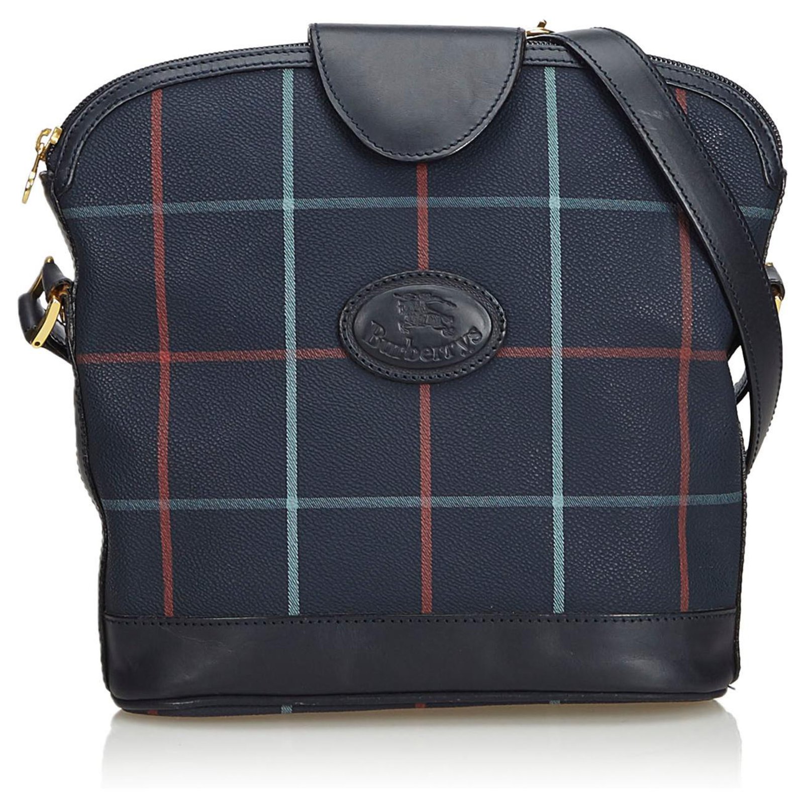 burberry blue plaid bag