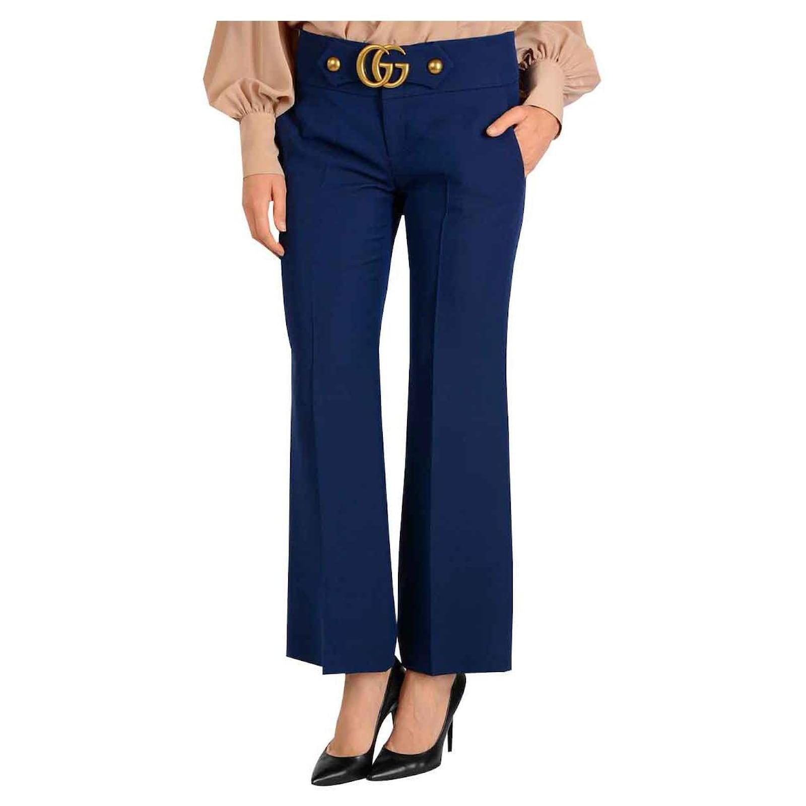 blue gucci leggings