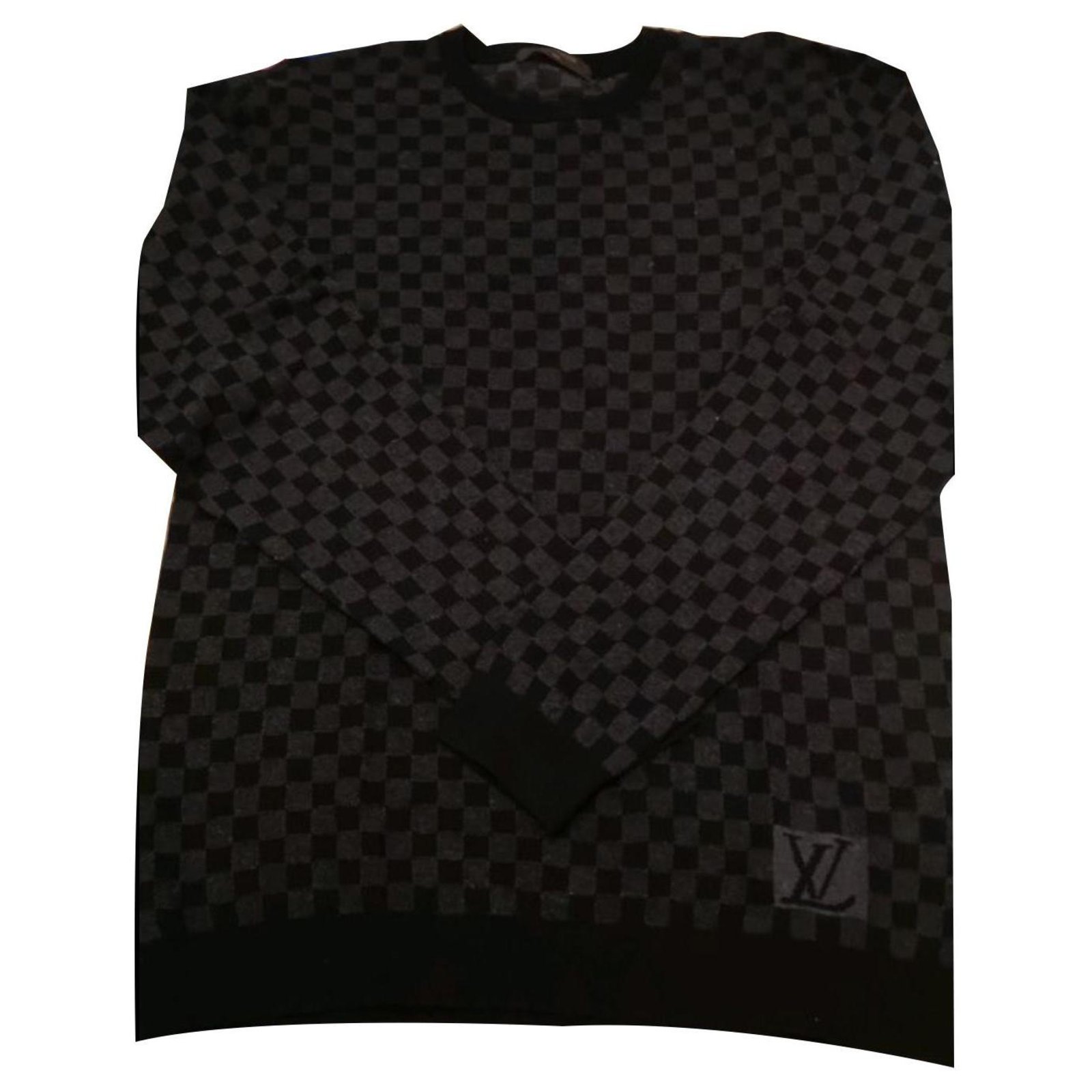 Louis Vuitton Pullover Schwarz ref.128914 - Joli Closet