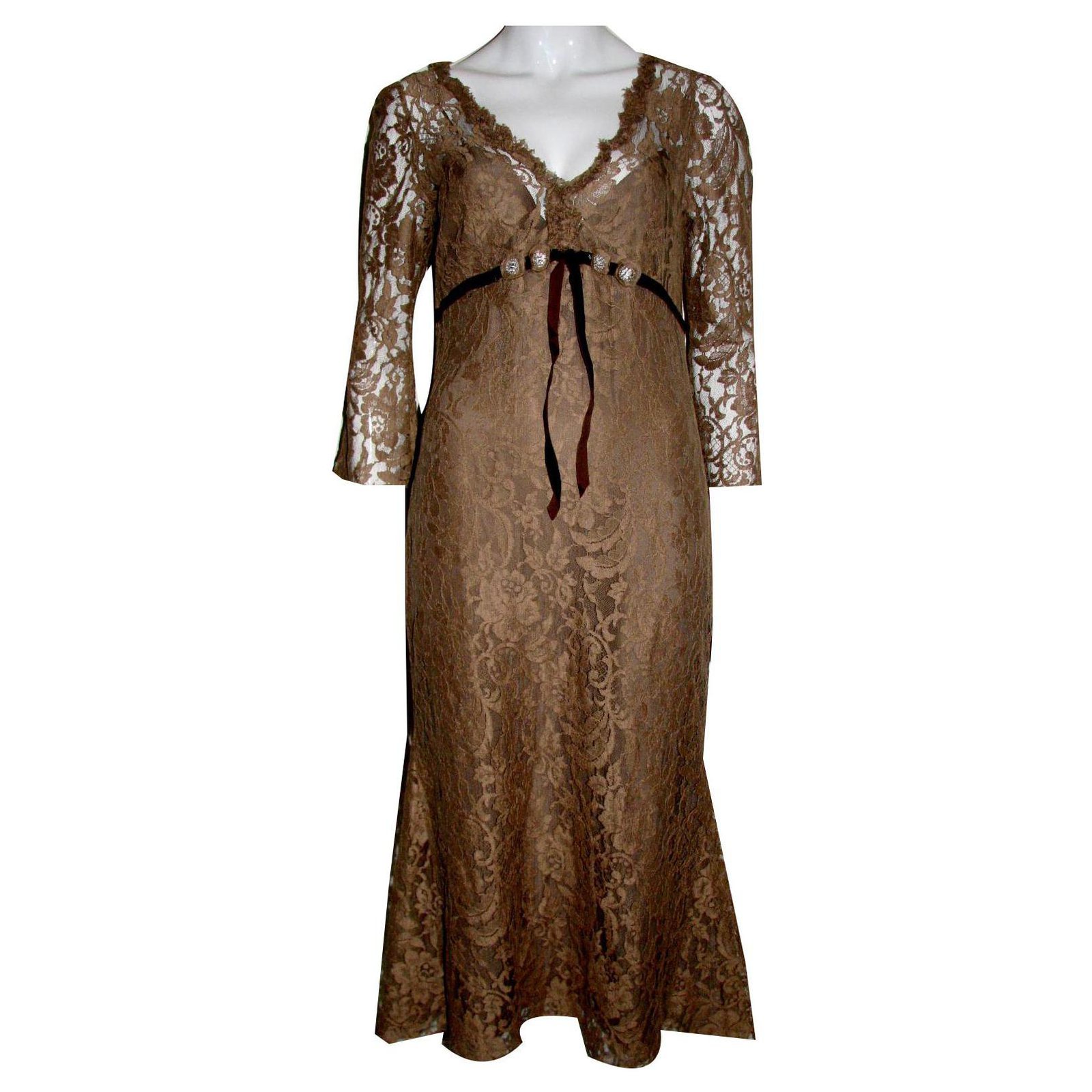 Bronze clearance lace dress