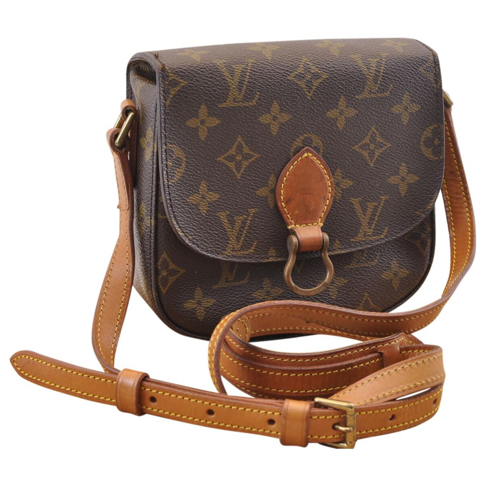 Louis Vuitton Mini St Cloud Crossbody Bag  Brown Crossbody Bags Handbags   LOU20475  The RealReal