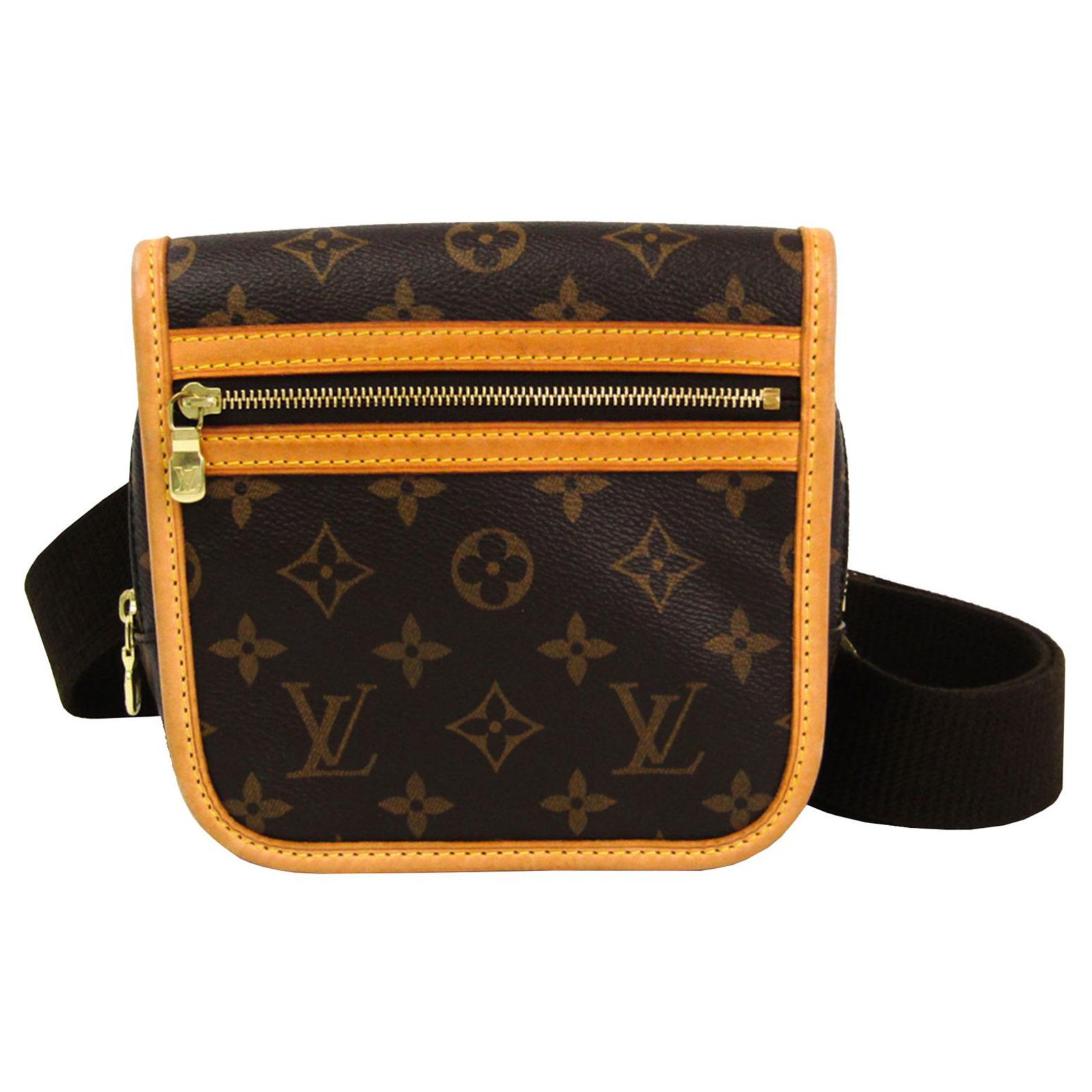 Louis Vuitton Monogram Bosphore Bum Bag M40108 Brown Cloth ref.834403 -  Joli Closet