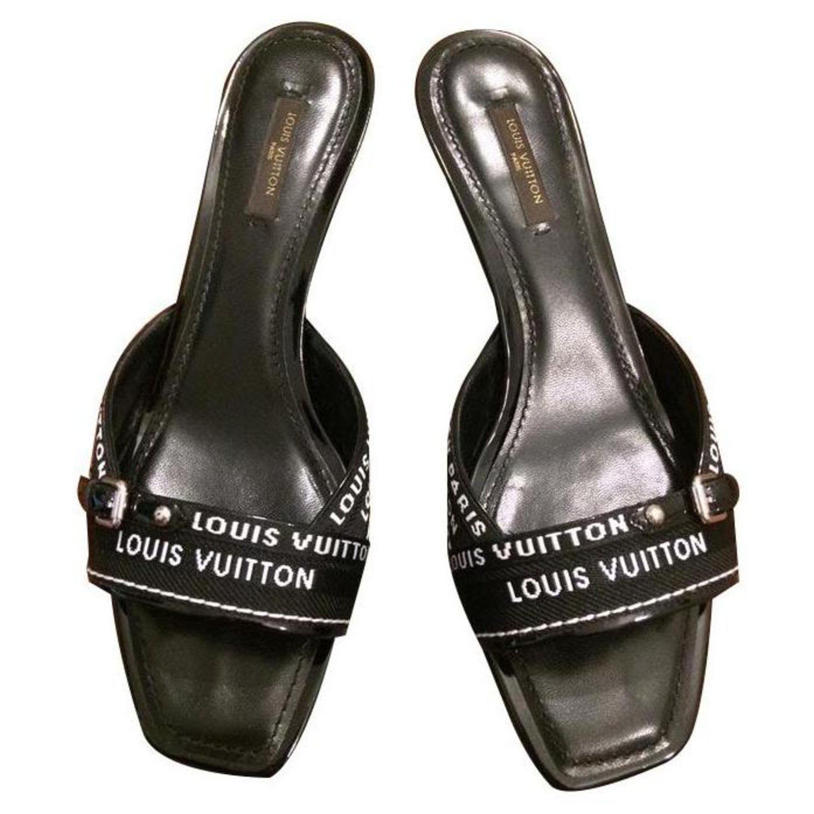 Louis Vuitton LV Maultier neu Grau Leder ref.204278 - Joli Closet