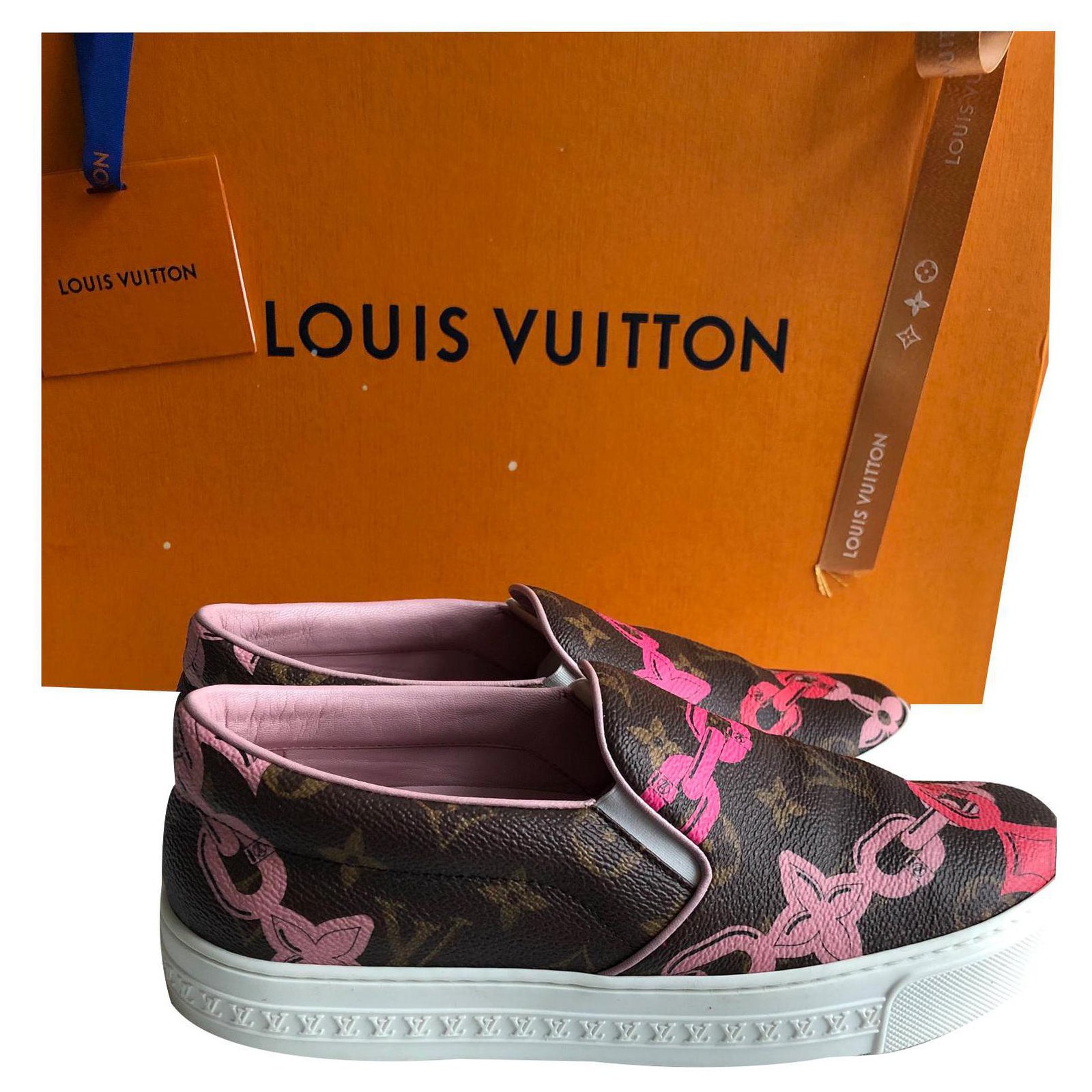 Louis Vuitton Leather Espadrilles