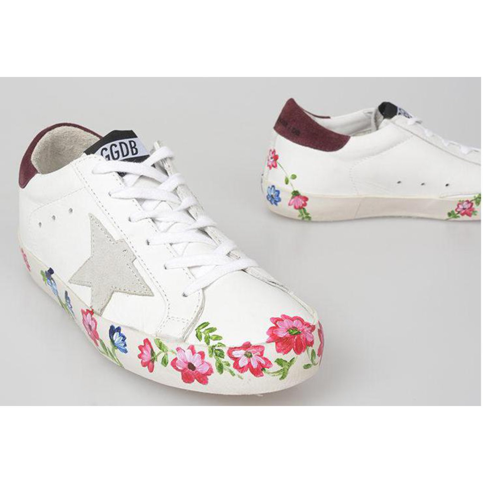 Golden goose cheap floral sneakers