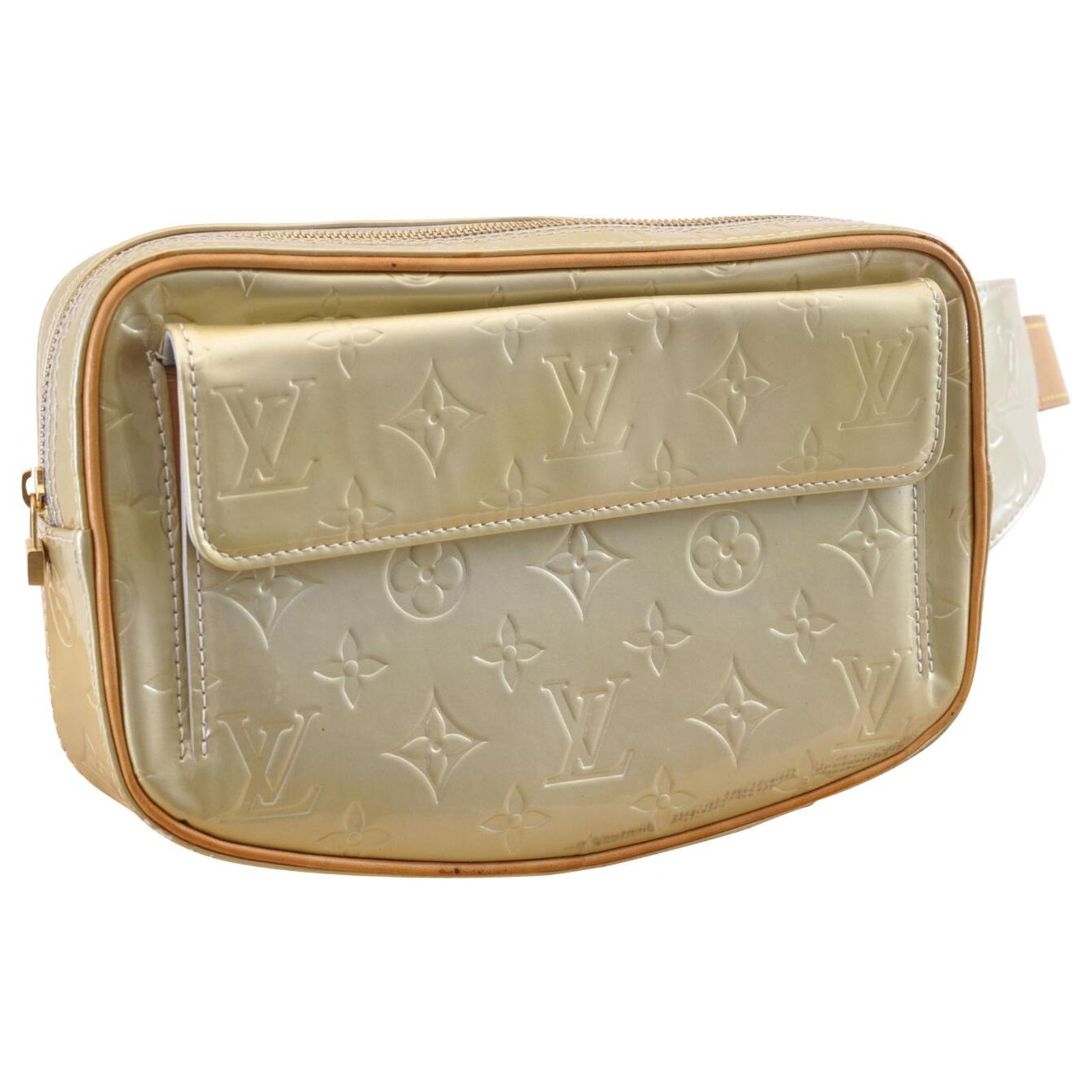 Louis Vuitton Louis Vuitton Vernis Monogram Fulton Waist Bag