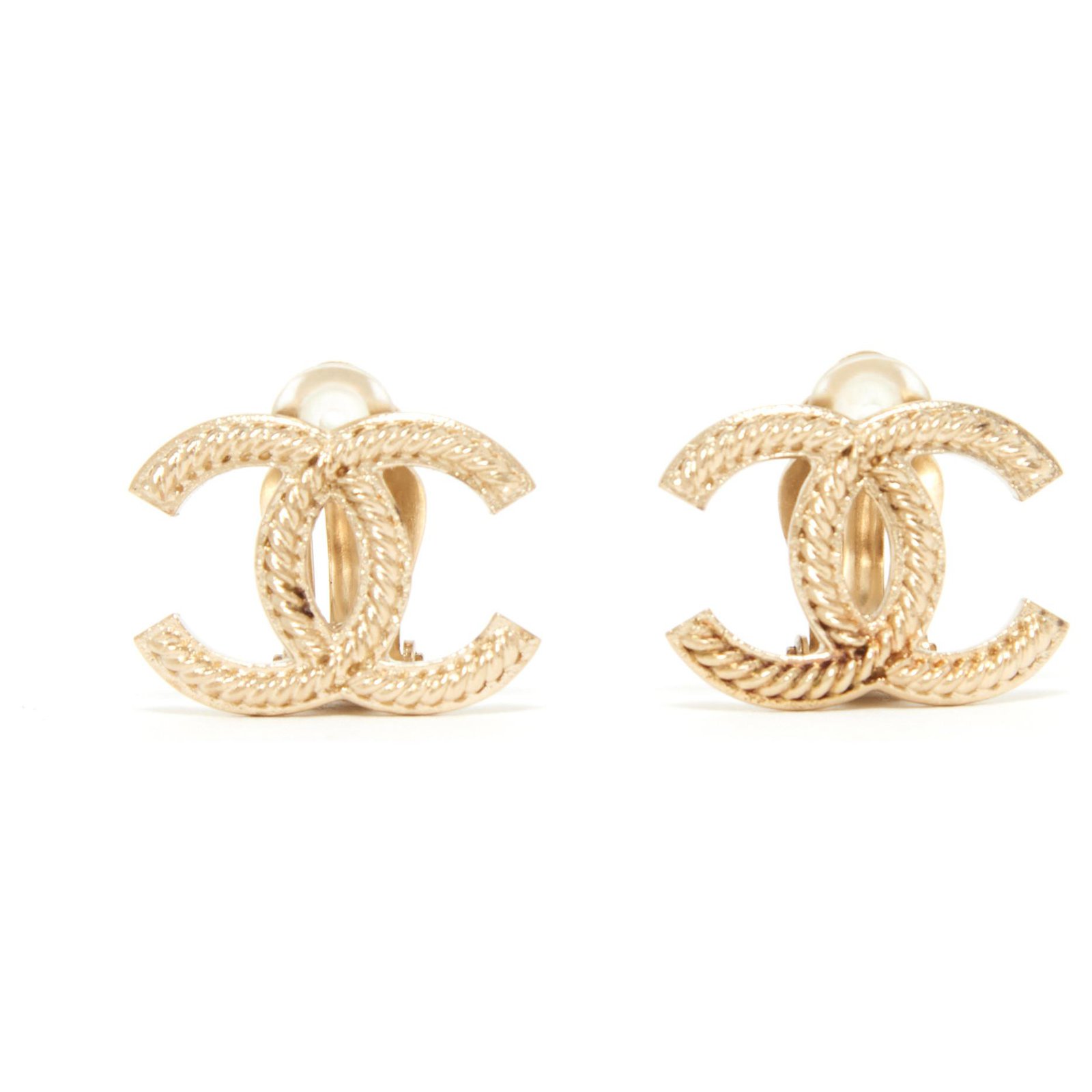 Chanel Ohrringe aus Metall - Gold - 20976139