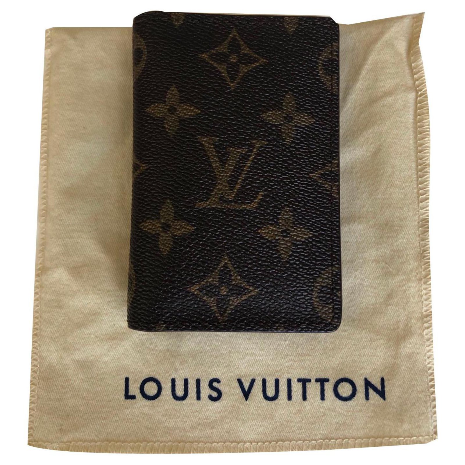 Louis Vuitton Pocket Organizer, Brown, One Size