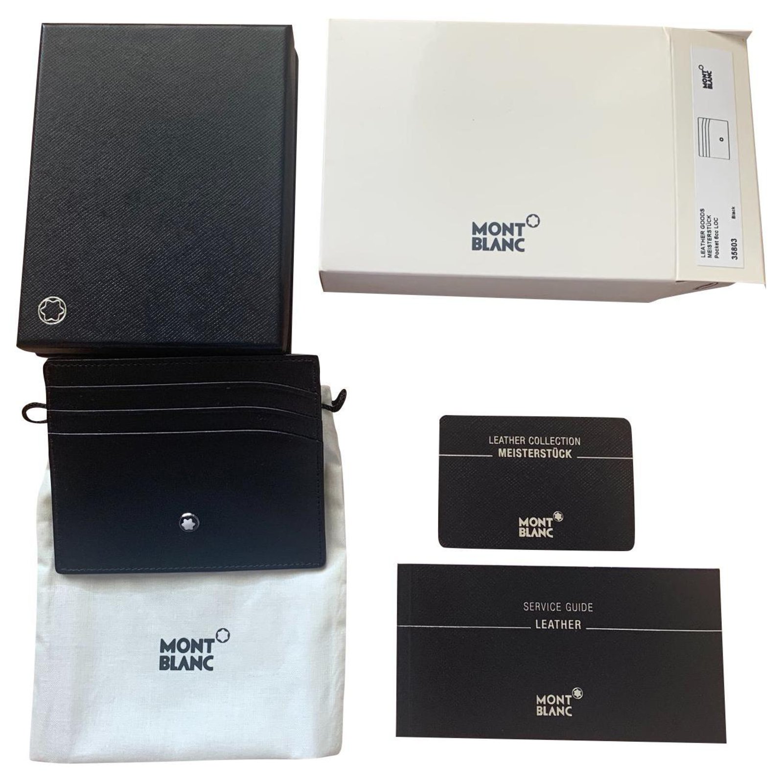 Montblanc Gift Set Wallet & Business Card Holder