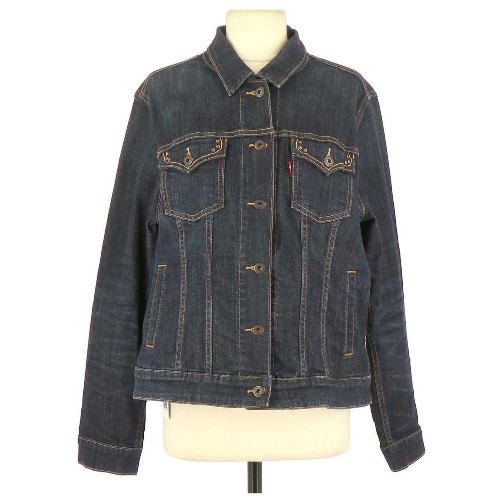 Levi's Blouson Coton Bleu Marine ref.133216 - Joli Closet