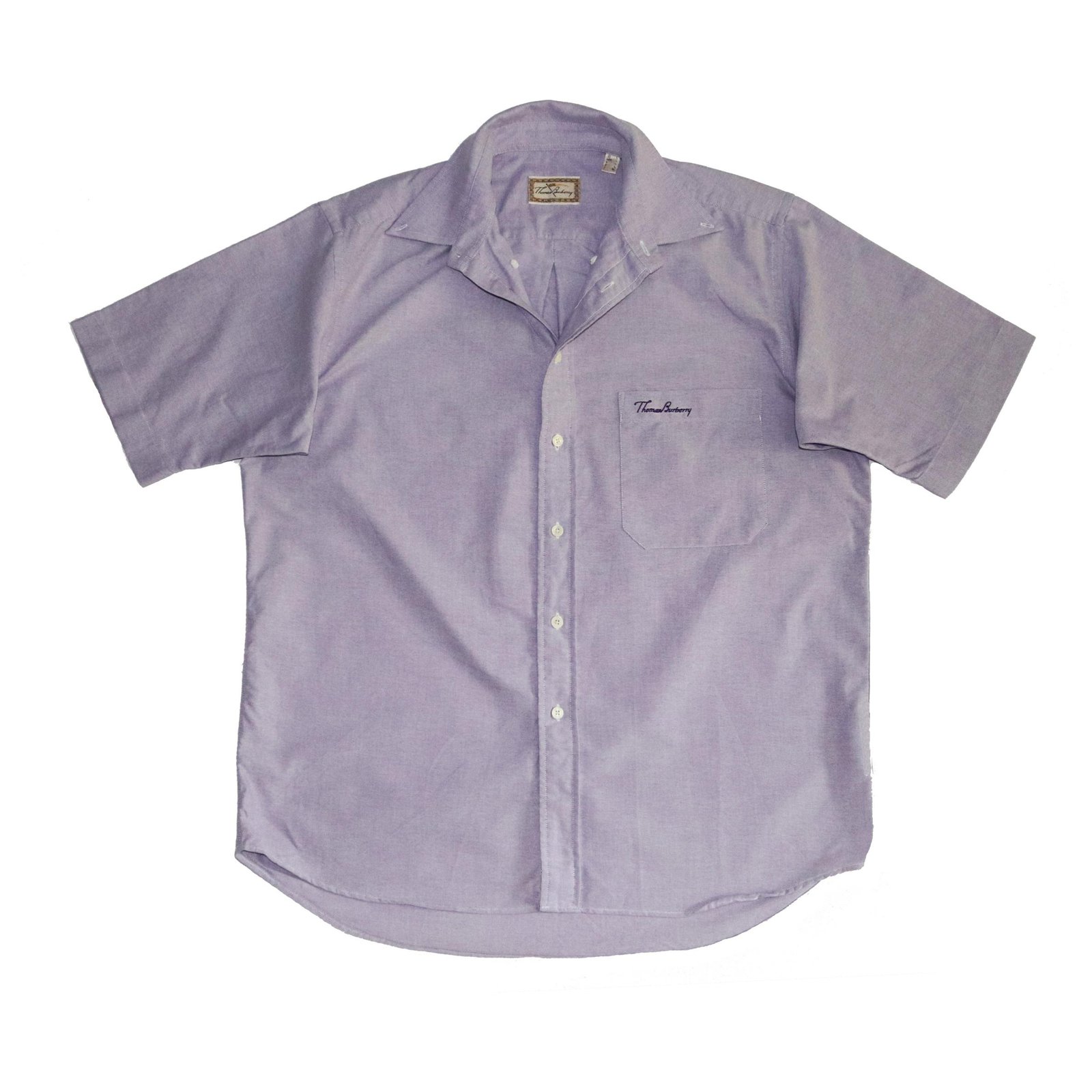 Thomas Burberry Shirts Purple Cotton  - Joli Closet