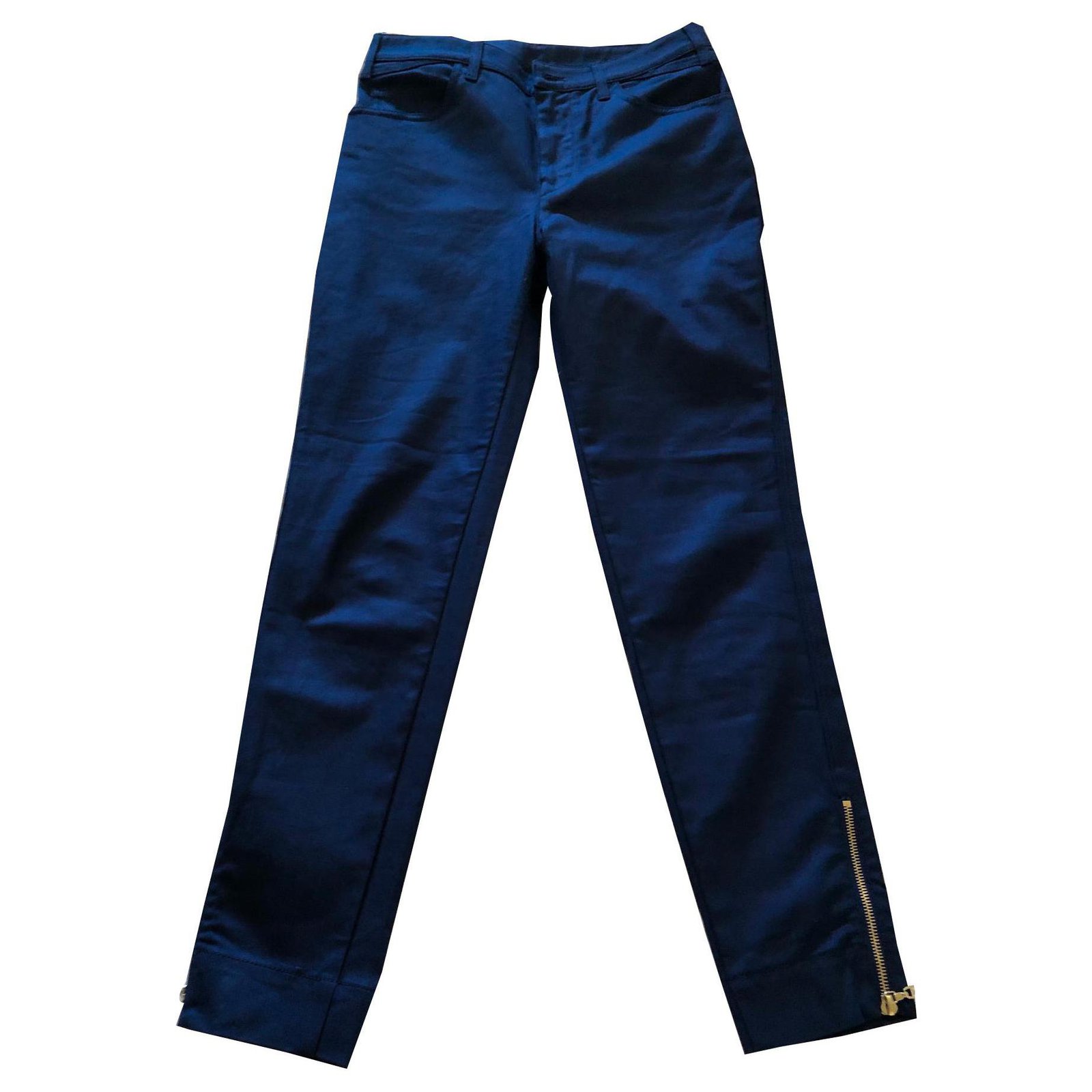 Louis Vuitton Pants, leggings Pants, leggings Cotton,Elastane Dark blue ref.133535 - Joli Closet
