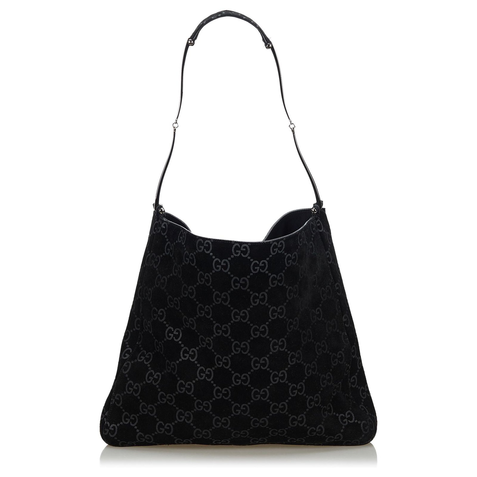 gucci suede hobo bag