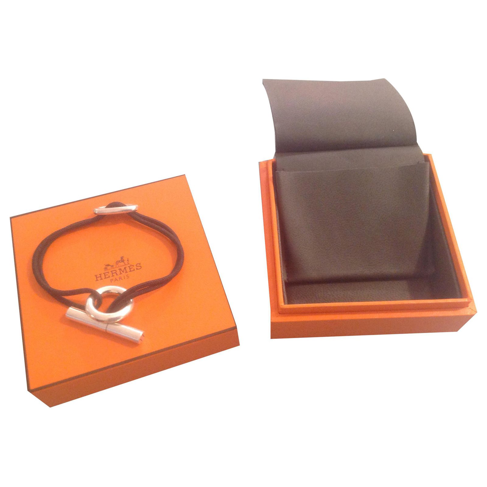 Hermès Skipper bracelet Silvery Silver ref.134333 - Joli Closet