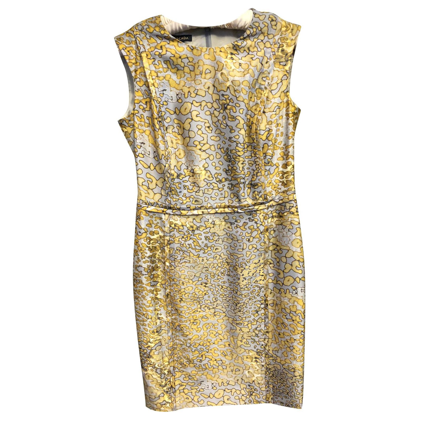 Escada hot sale yellow dress