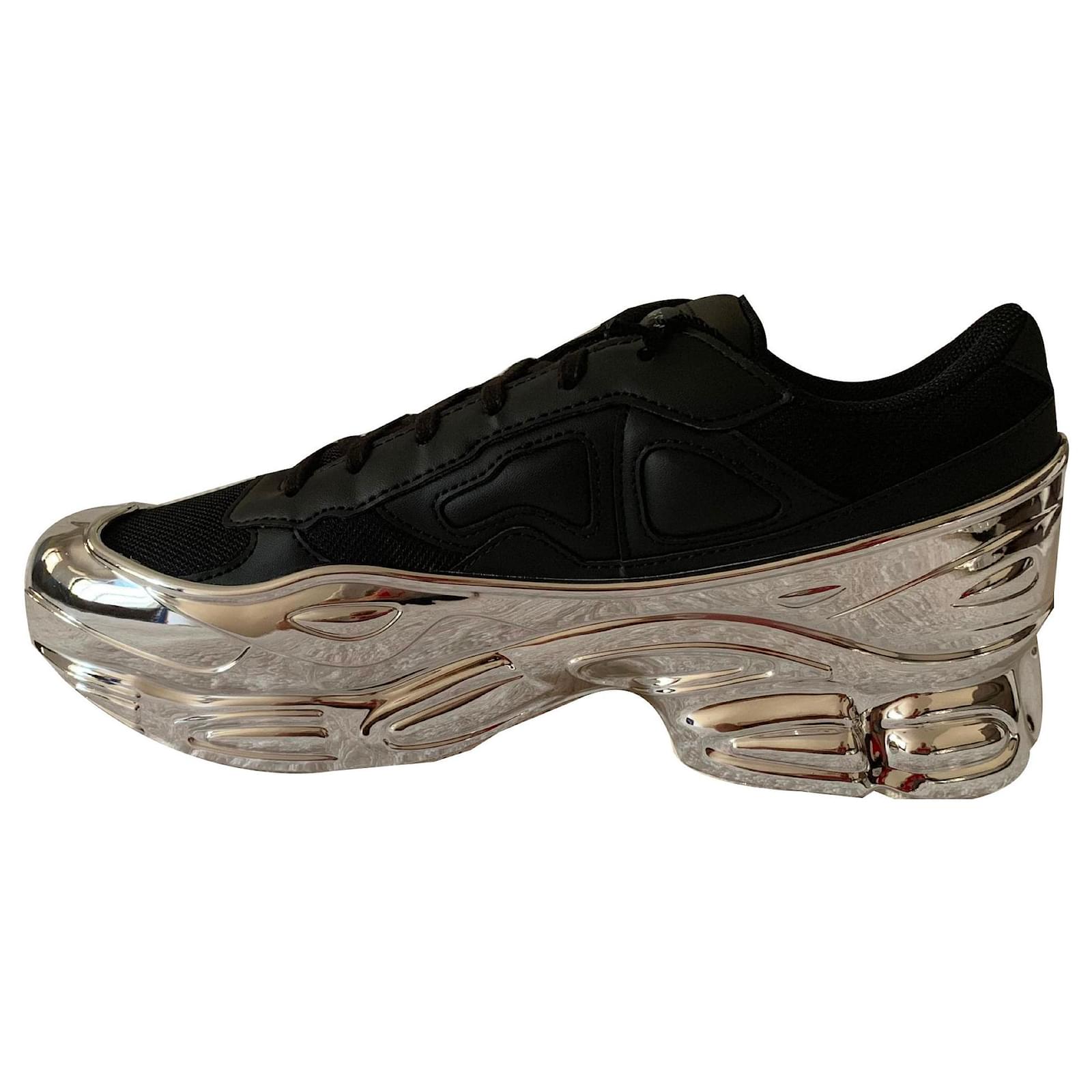 Absurdo Conciliar Exactitud Raf Simons para zapatillas Adidas Ozweego Negro Cuero ref.136557 - Joli  Closet