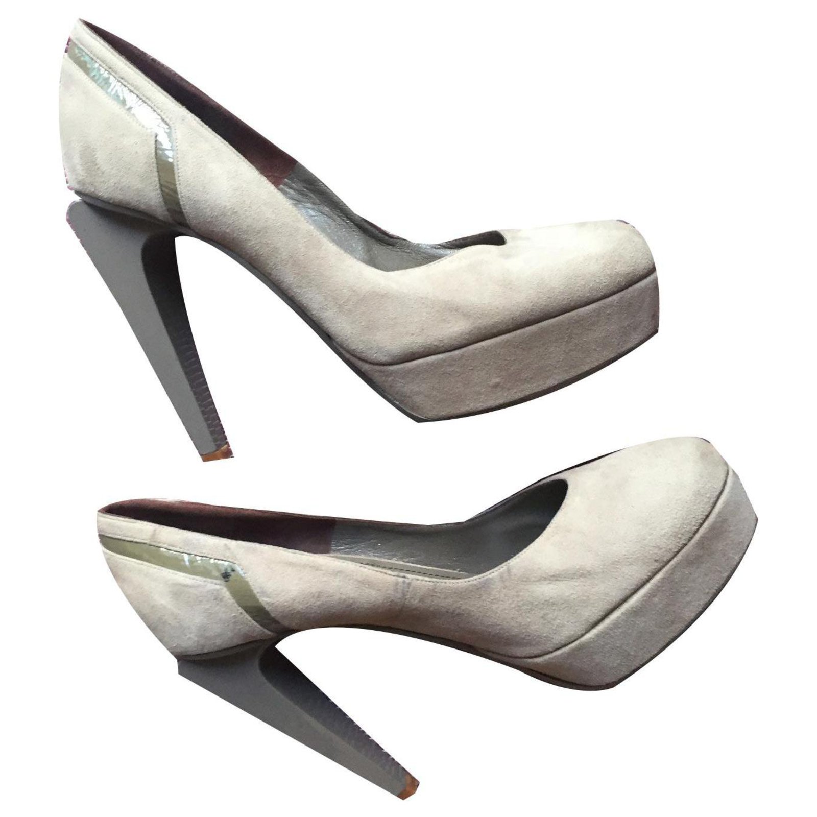 versace shoes heel