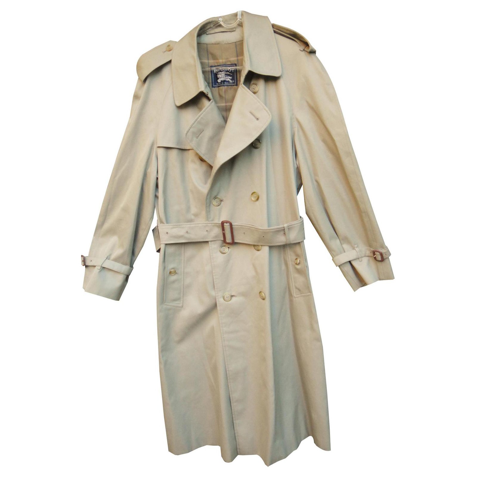 Burberry vintage Buberry trench t 52 immaculate condition Khaki Cotton ...