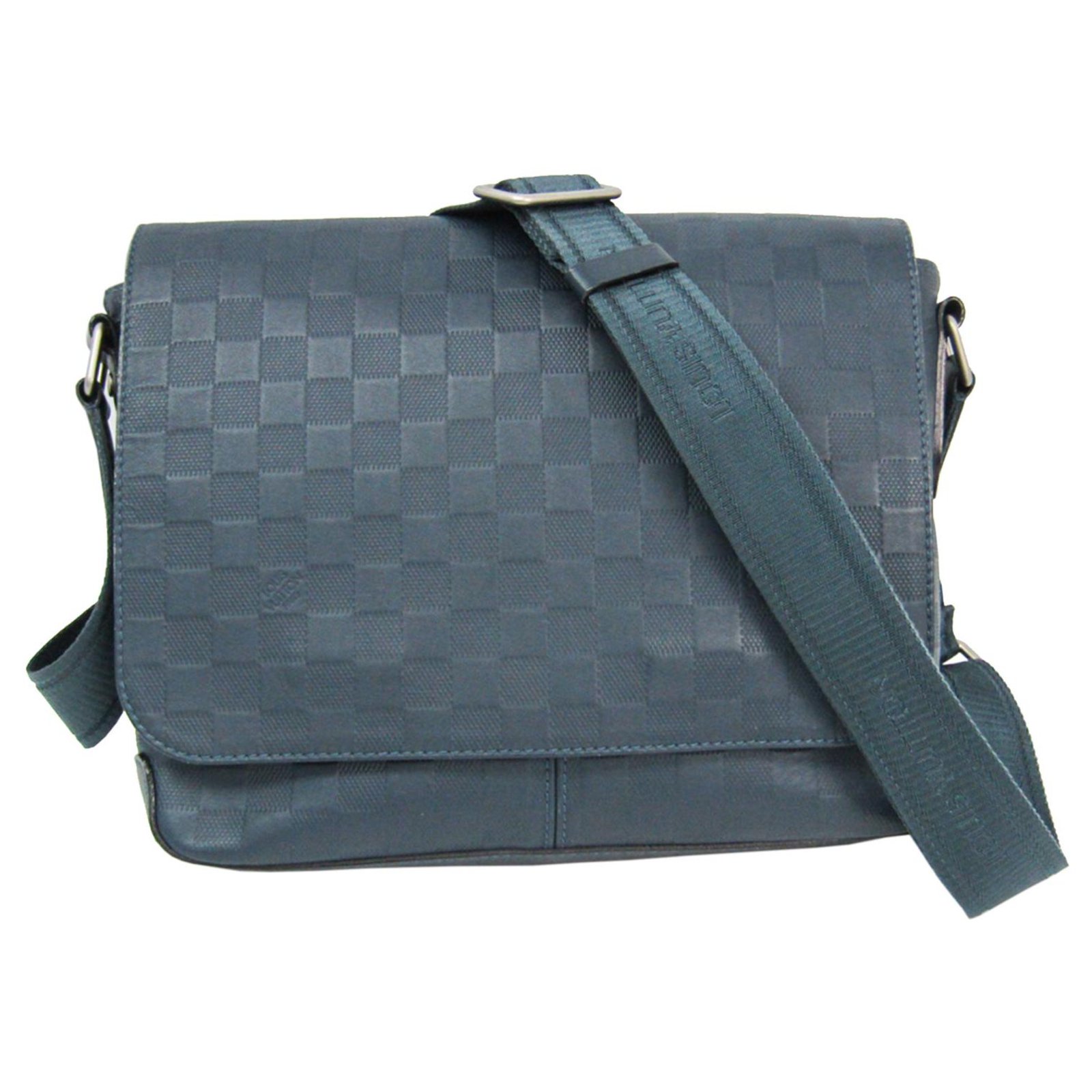 Louis Vuitton Blue Infini Leather Adjustable Shoulder Strap