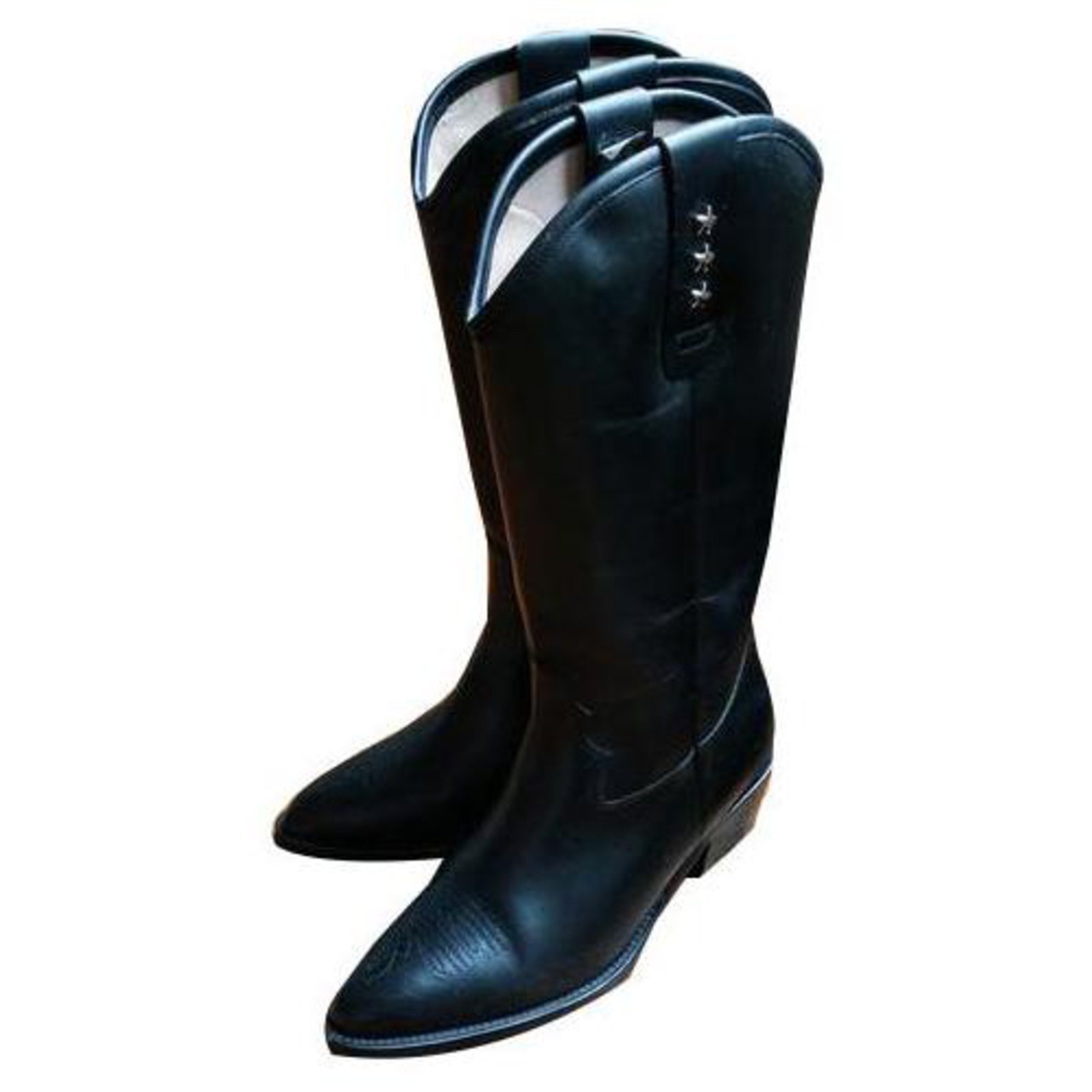 Jonak Cowboy Black Leather ref.137841 Joli Closet