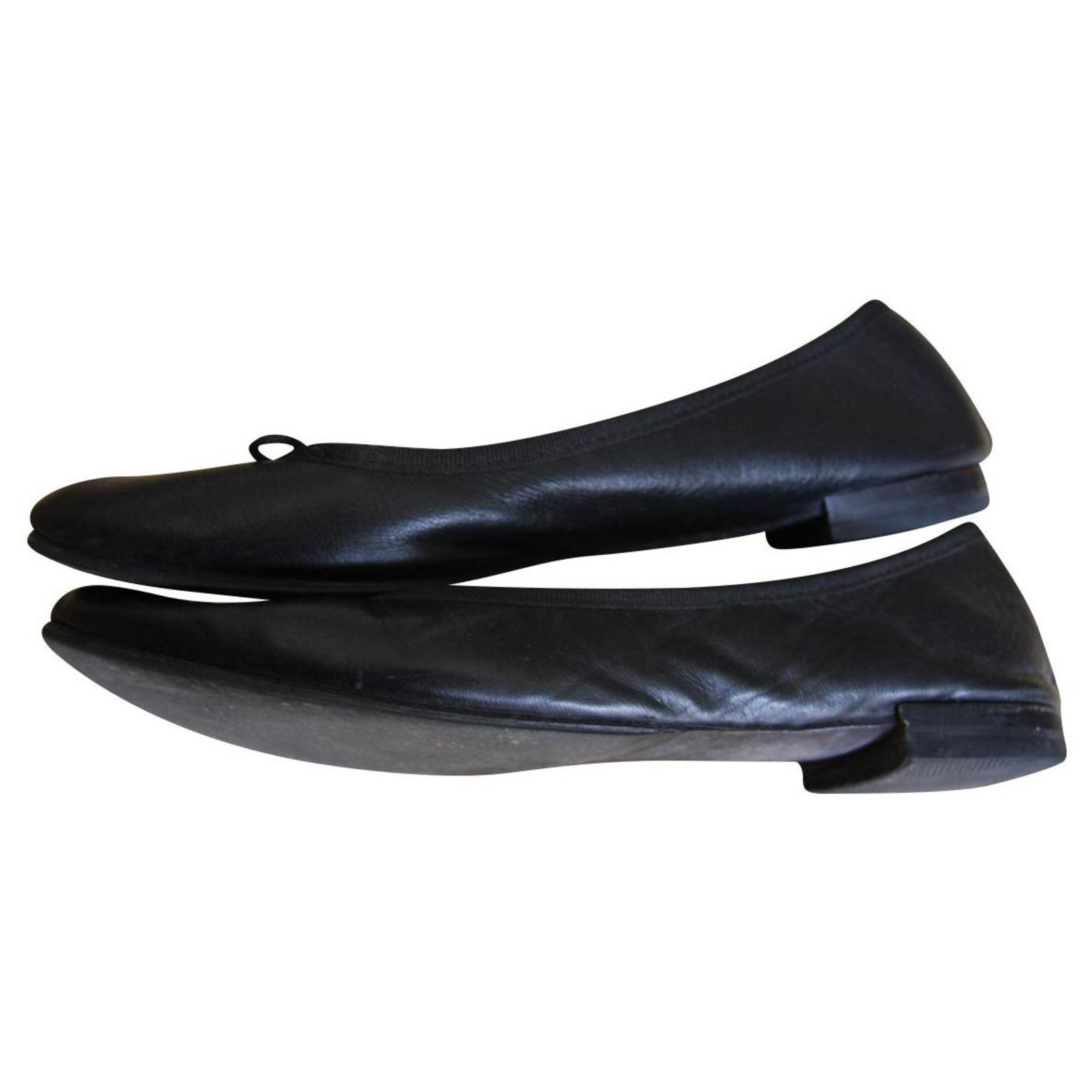 repetto black flats