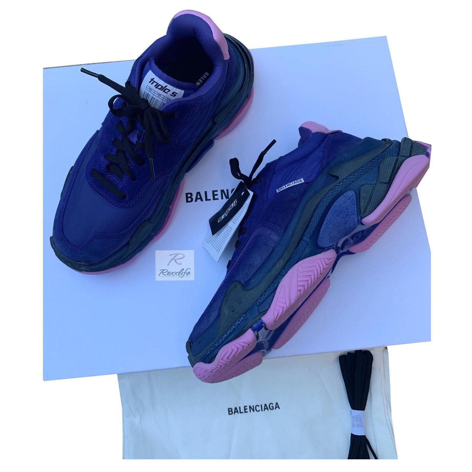 balenciaga tenis azul