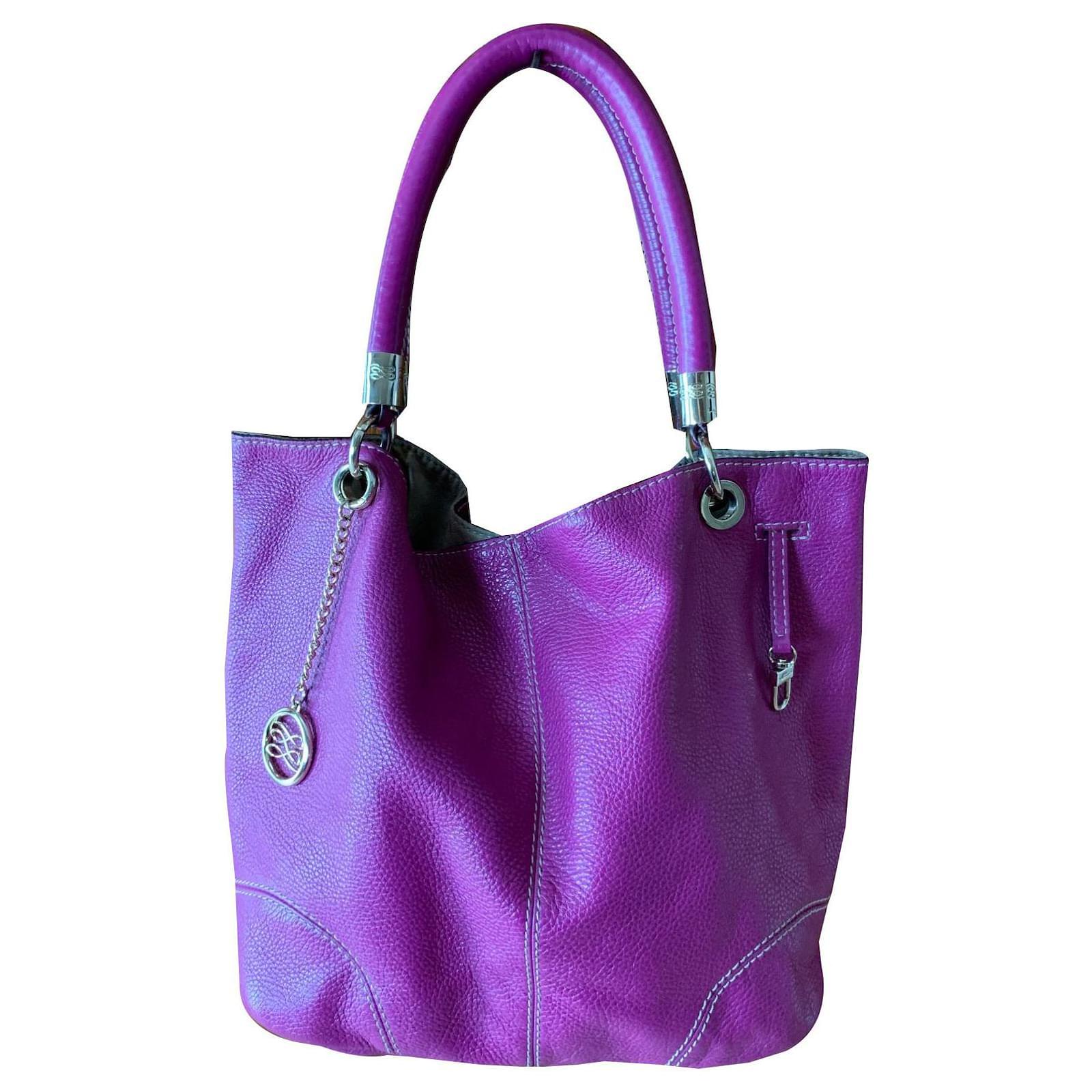 French Flair de Lancel Fucsia Cuero Joli Closet