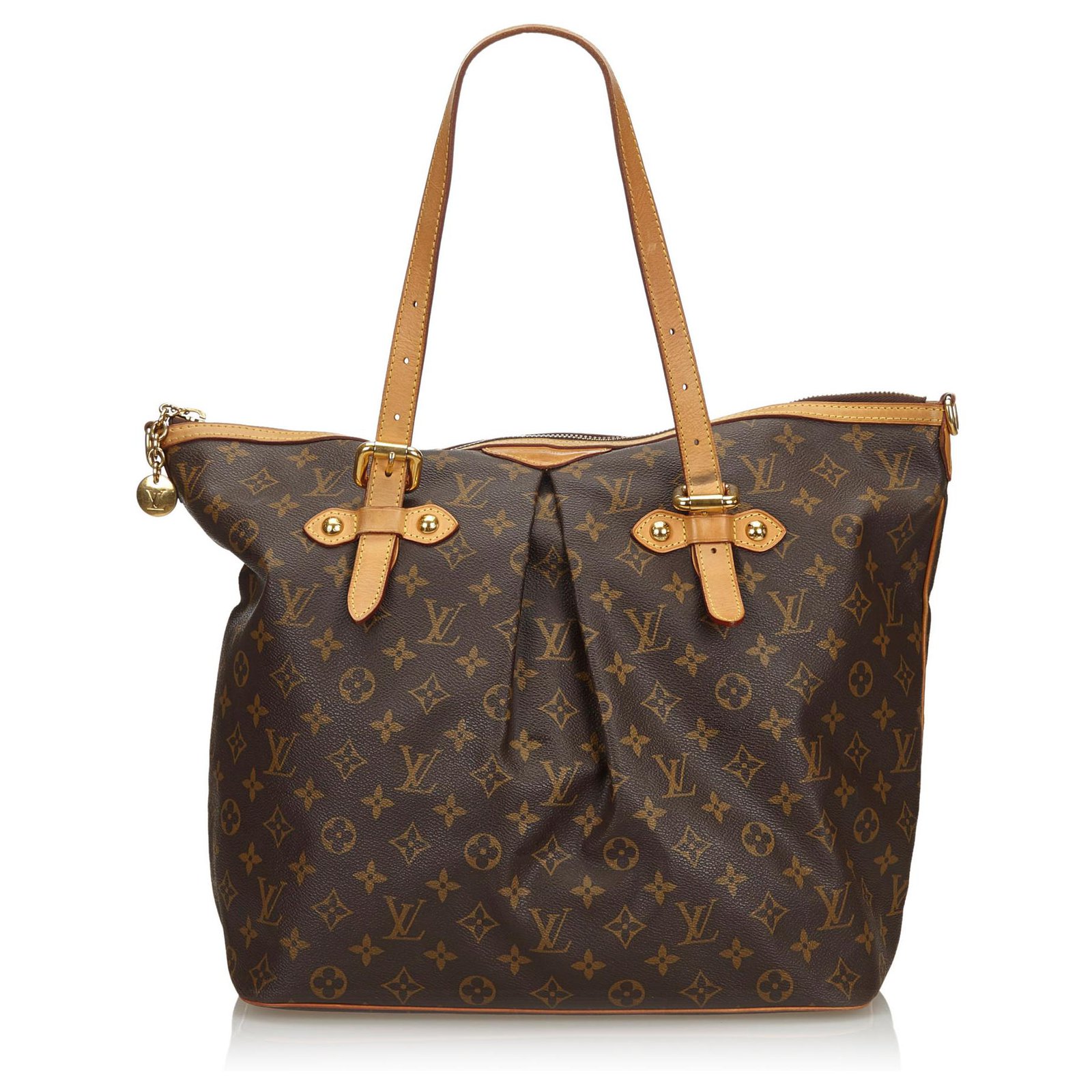 Louis Vuitton Brown Monogram Palermo GM Cloth ref.962118 - Joli Closet