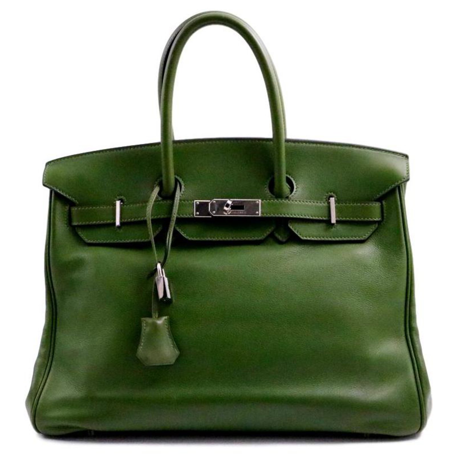 Hermès HERMES BIRKIN bag 35 olive green 