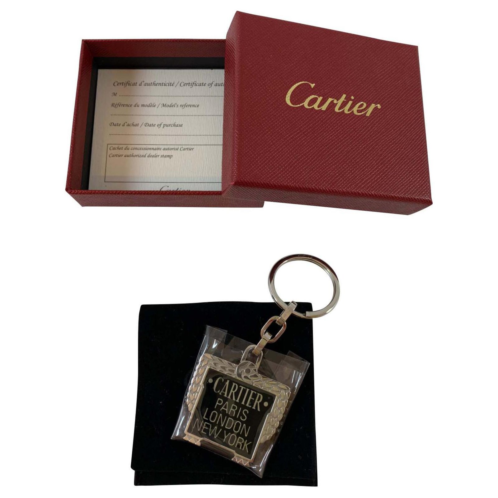 cartier key pouch