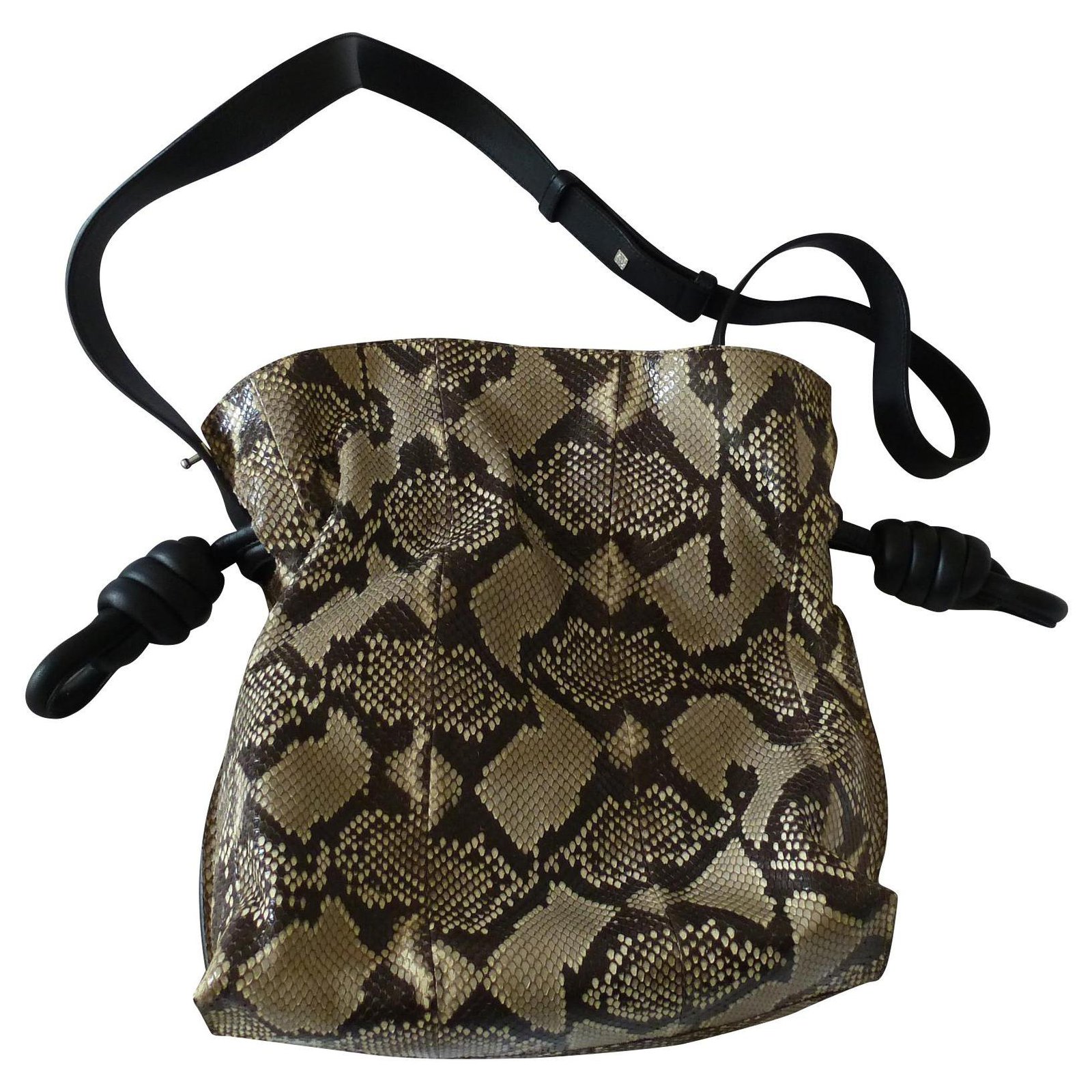 Loewe Flamenco Handbags Python Other 