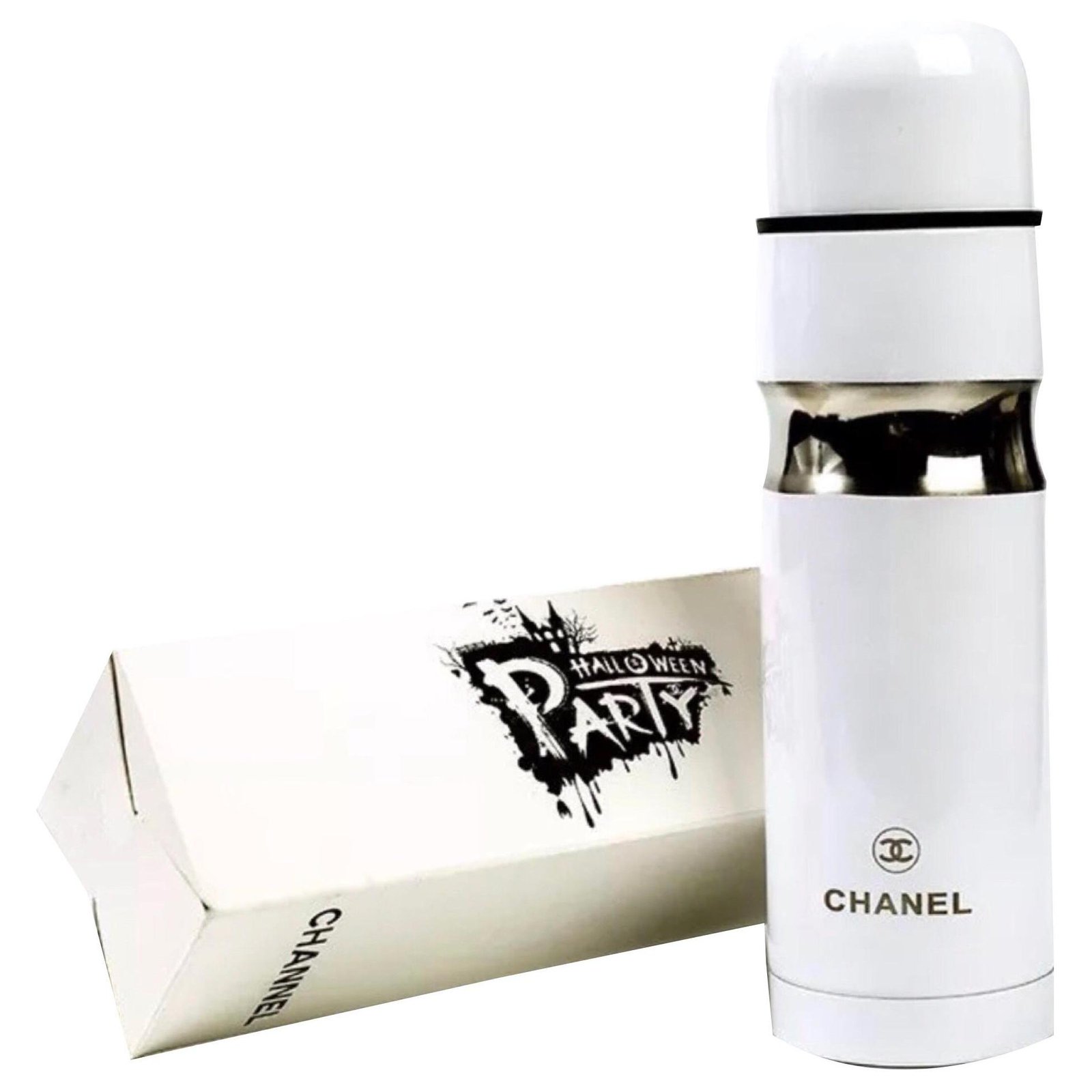CHANEL Stainless Steel Thermos Tumbler